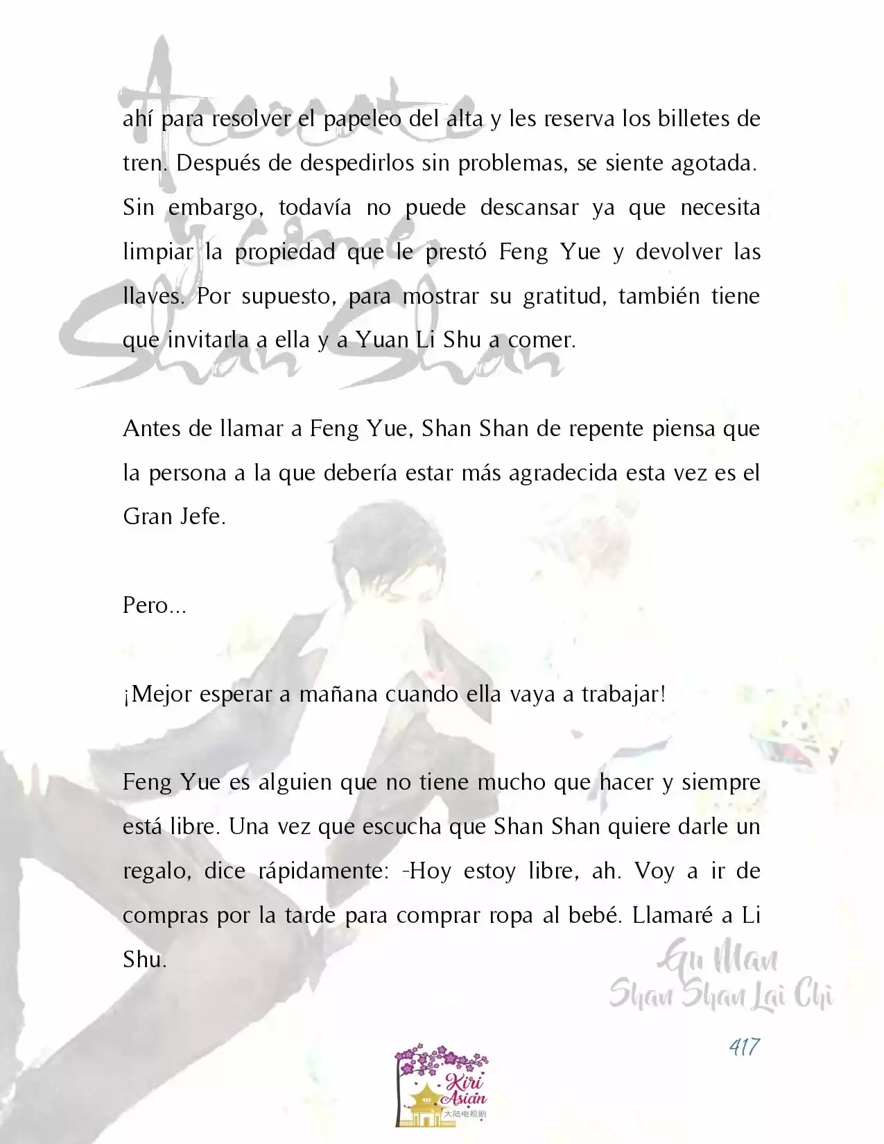 Acércate Y Come, Shan Shan (Novela) - Capítulo 33 - Página 7 - LectorTMOo