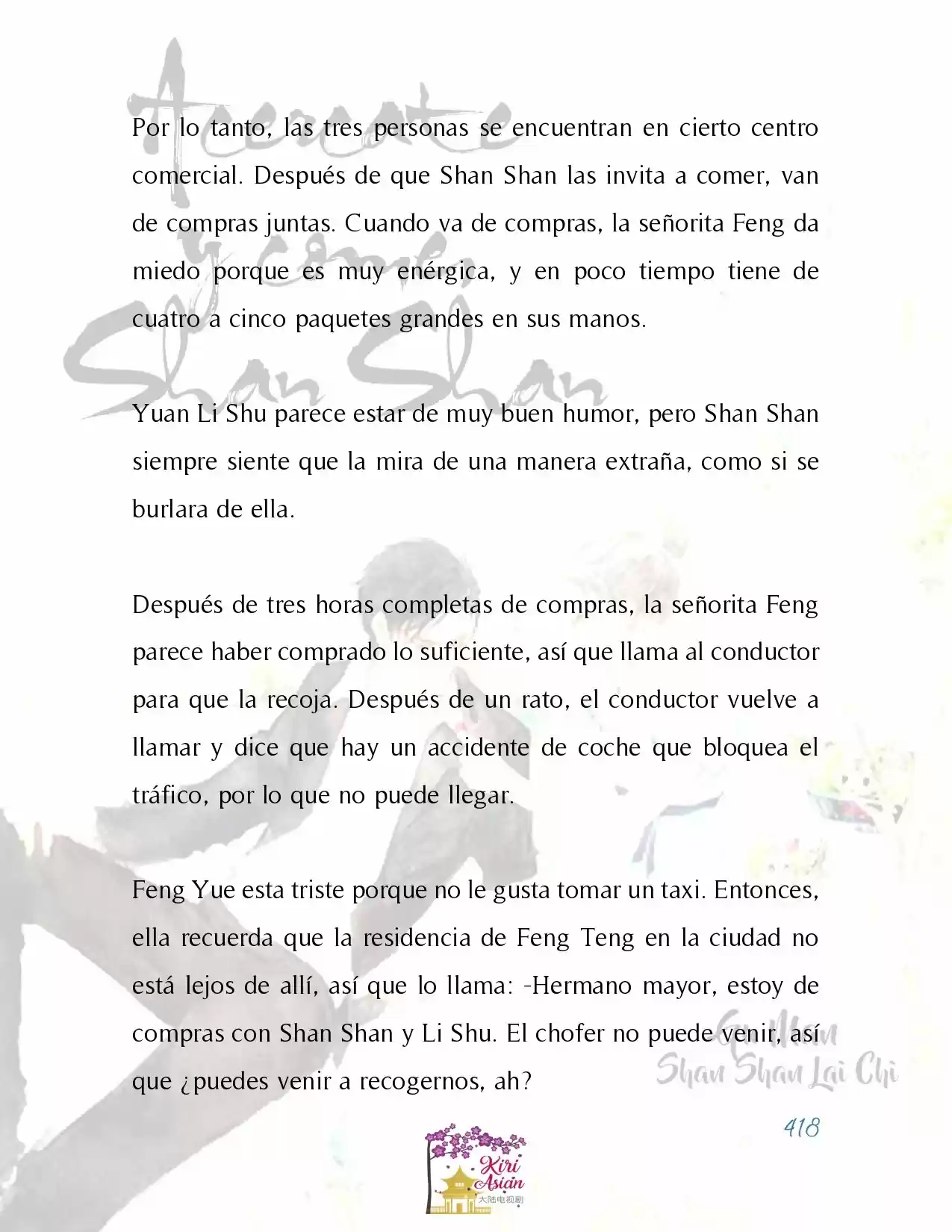 Acércate Y Come, Shan Shan (Novela) - Capítulo 33 - Página 8 - LectorTMOo