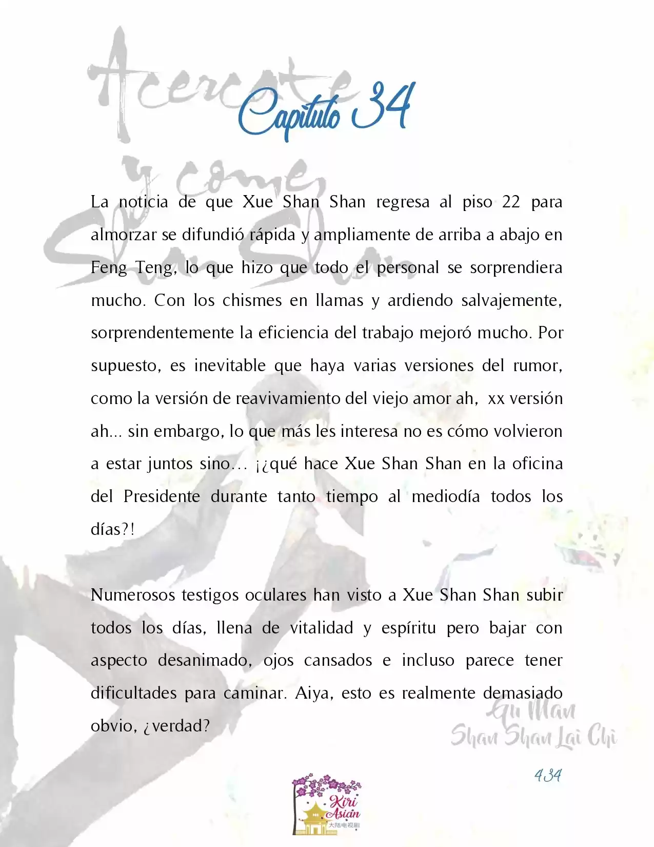 Acércate Y Come, Shan Shan (Novela) - Capítulo 34 - Página 5 - LectorTMOo