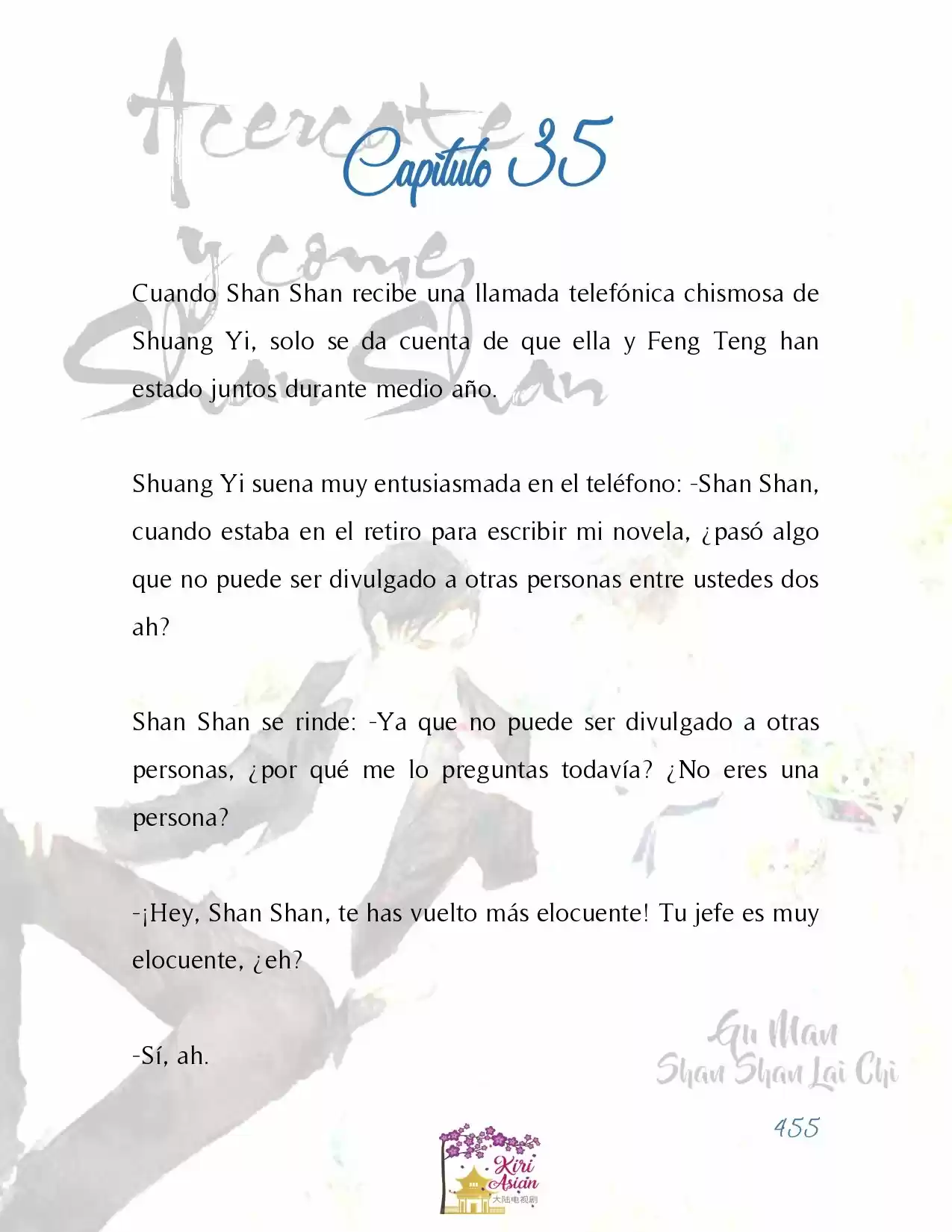 Acércate Y Come, Shan Shan (Novela) - Capítulo 35 - Página 4 - LectorTMOo