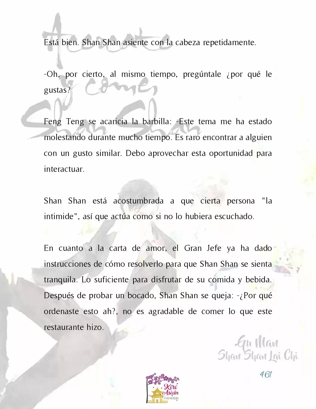 Acércate Y Come, Shan Shan (Novela) - Capítulo 35 - Página 17 - LectorTMOo