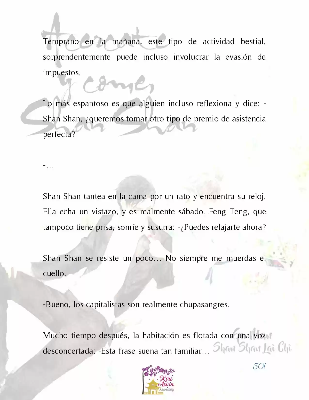 Acércate Y Come, Shan Shan (Novela) - Capítulo 37 - Página 9 - LectorTMOo