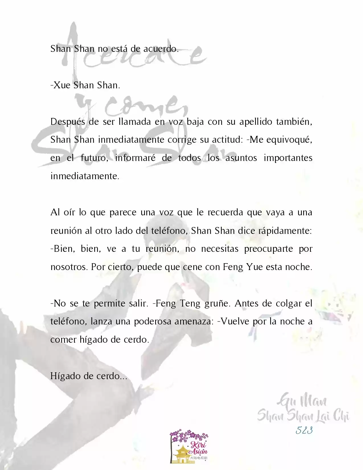 Acércate Y Come, Shan Shan (Novela) - Capítulo 38 - Página 11 - LectorTMOo