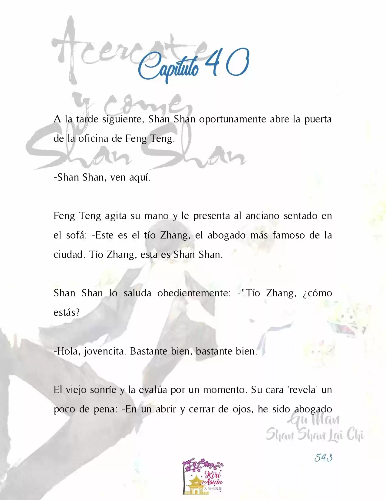 Acércate Y Come, Shan Shan (Novela) - Capítulo 40 - Página 5 - LectorTMOo