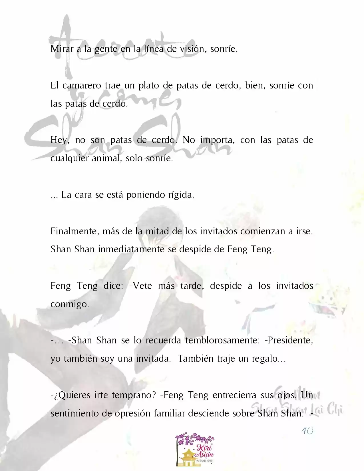 Acércate Y Come, Shan Shan (Novela) - Capítulo 5 - Página 10 - LectorTMOo