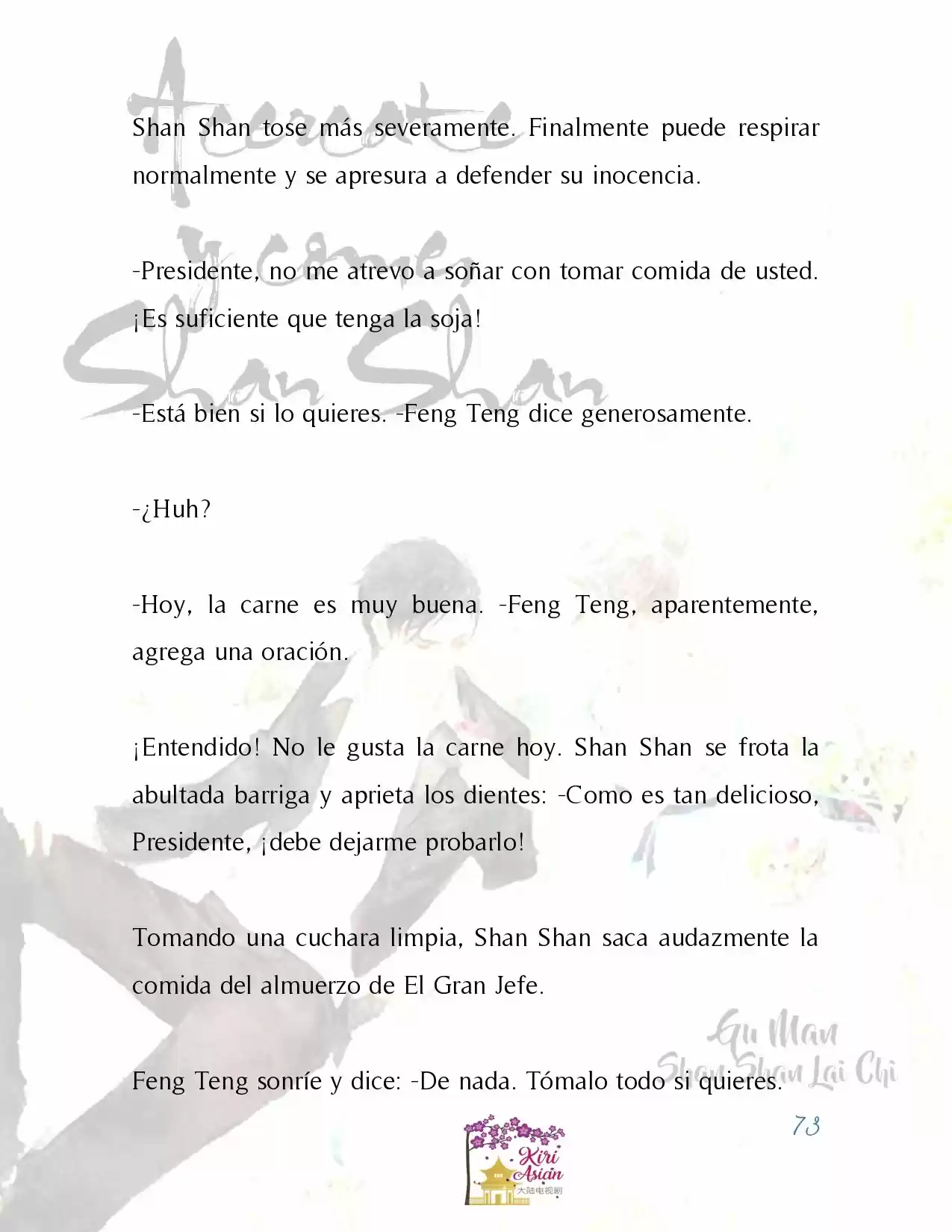 Acércate Y Come, Shan Shan (Novela) - Capítulo 8 - Página 10 - LectorTMOo