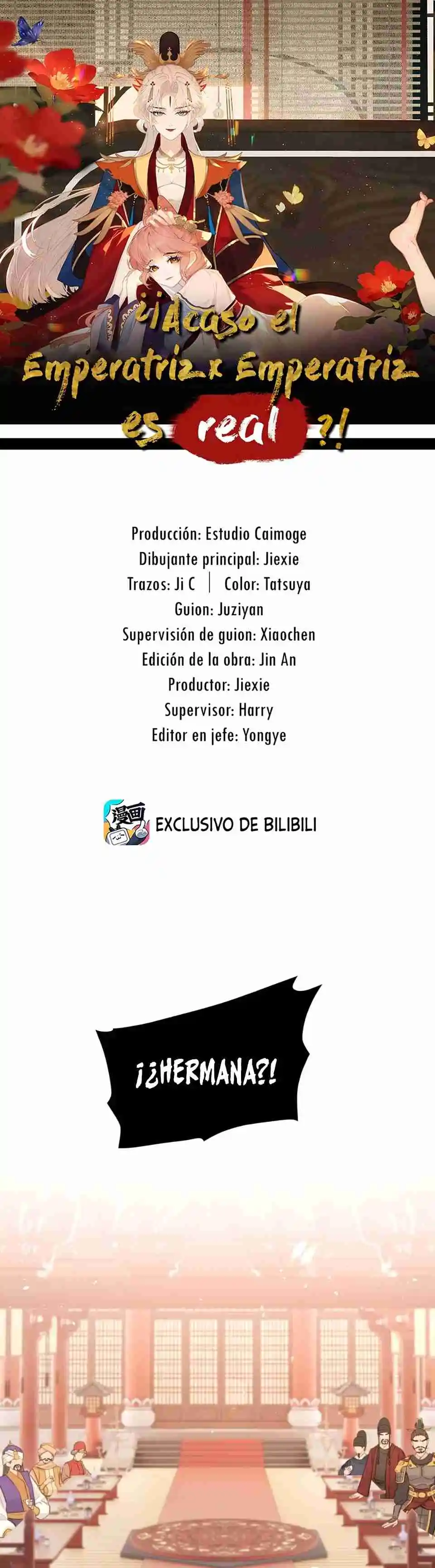 ¡¿Acaso El Emperatriz X Emperatriz Es Real?! - Capítulo 21 - Página 1 - LectorTMOo