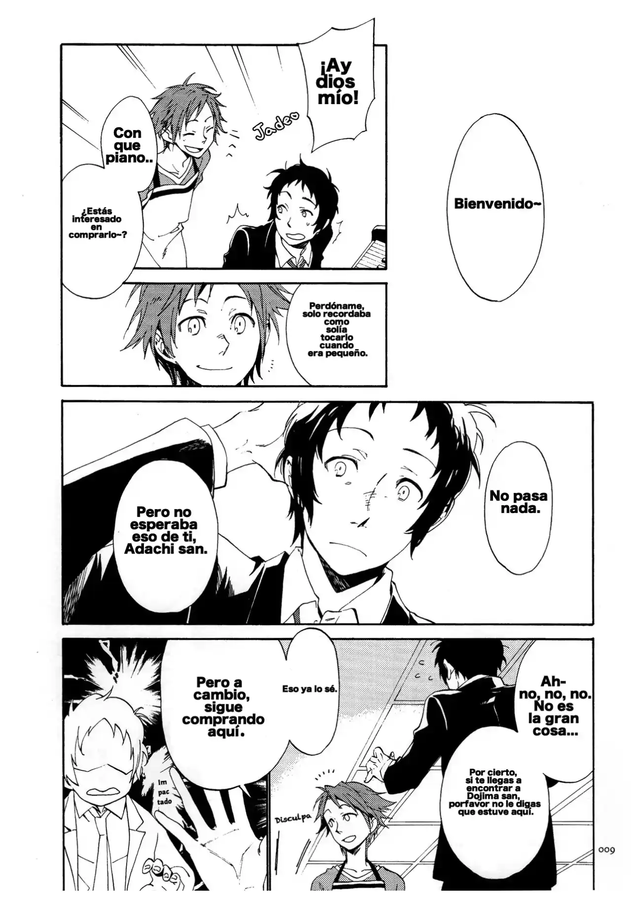 Adachi To Dojima-ka No Sairokushuu (Persona 4) - Capítulo 1 - Página 8 - LectorTMOo