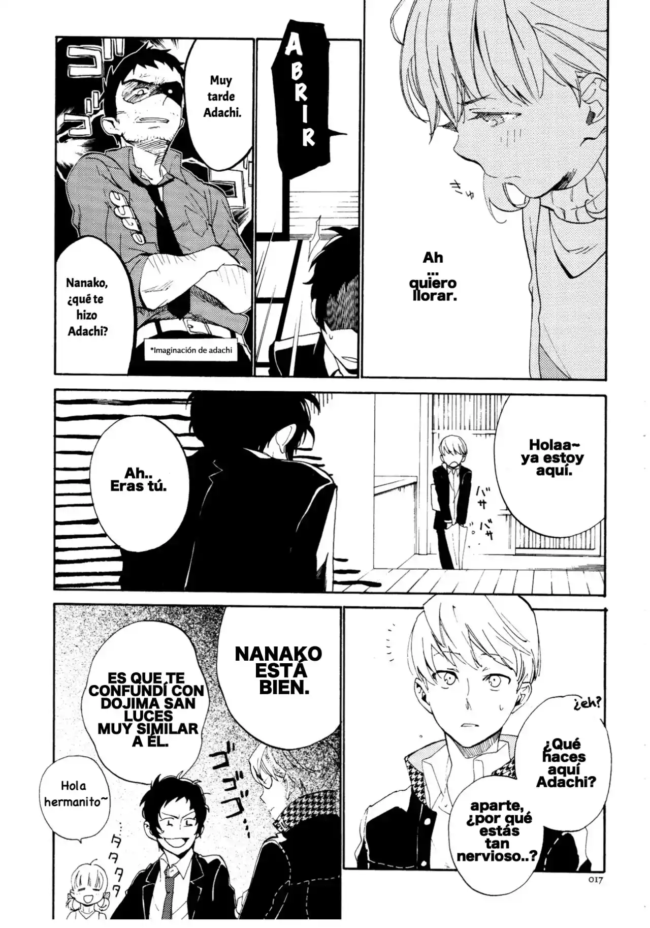 Adachi To Dojima-ka No Sairokushuu (Persona 4) - Capítulo 1 - Página 16 - LectorTMOo