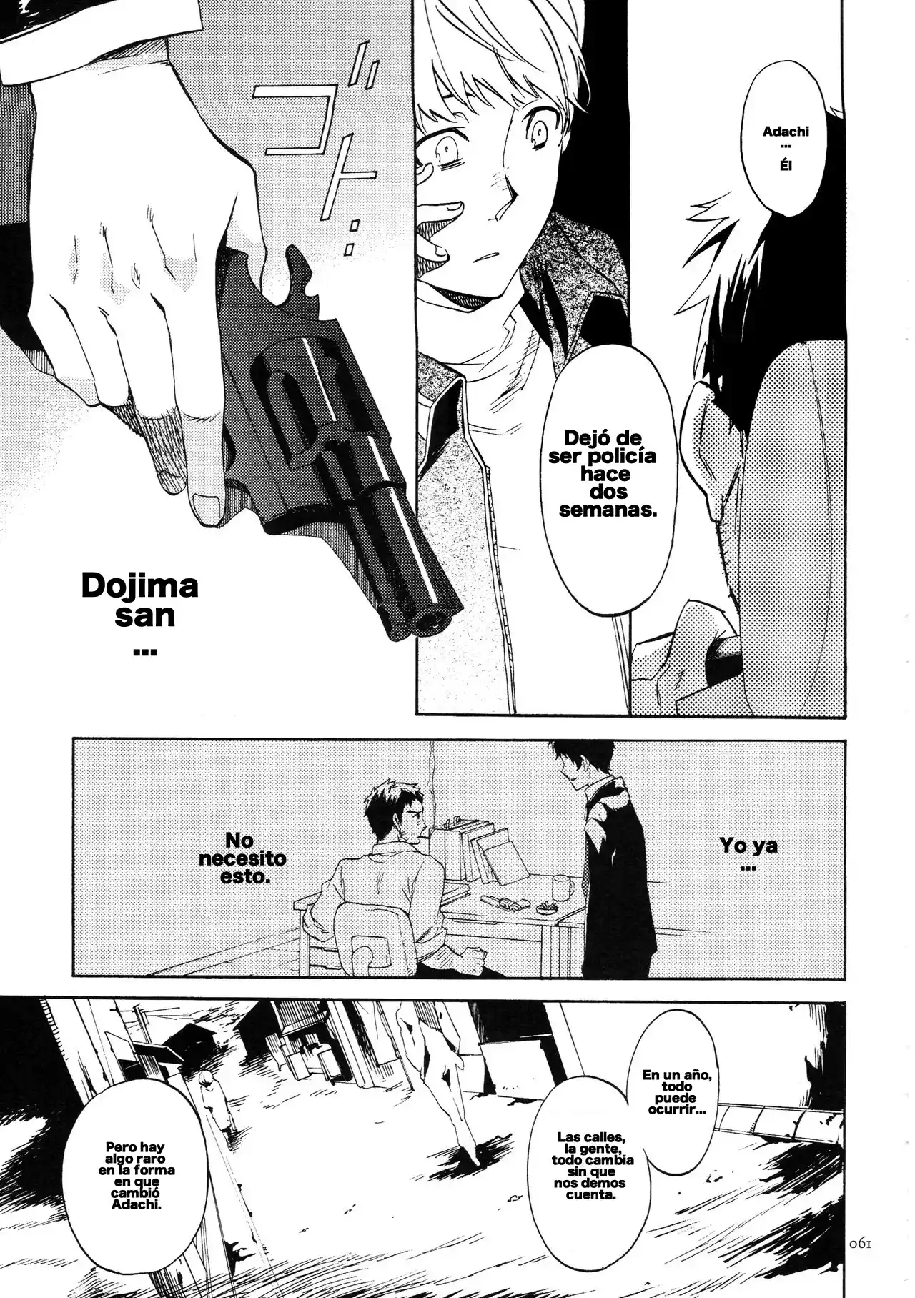 Adachi To Dojima-ka No Sairokushuu (Persona 4) - Capítulo 2 - Página 33 - LectorTMOo