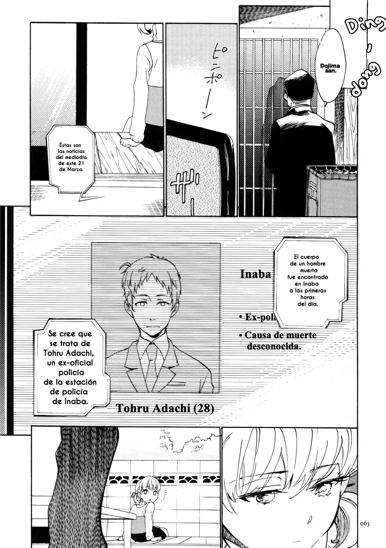 Adachi To Dojima-ka No Sairokushuu (Persona 4) - Capítulo 2 - Página 35 - LectorTMOo