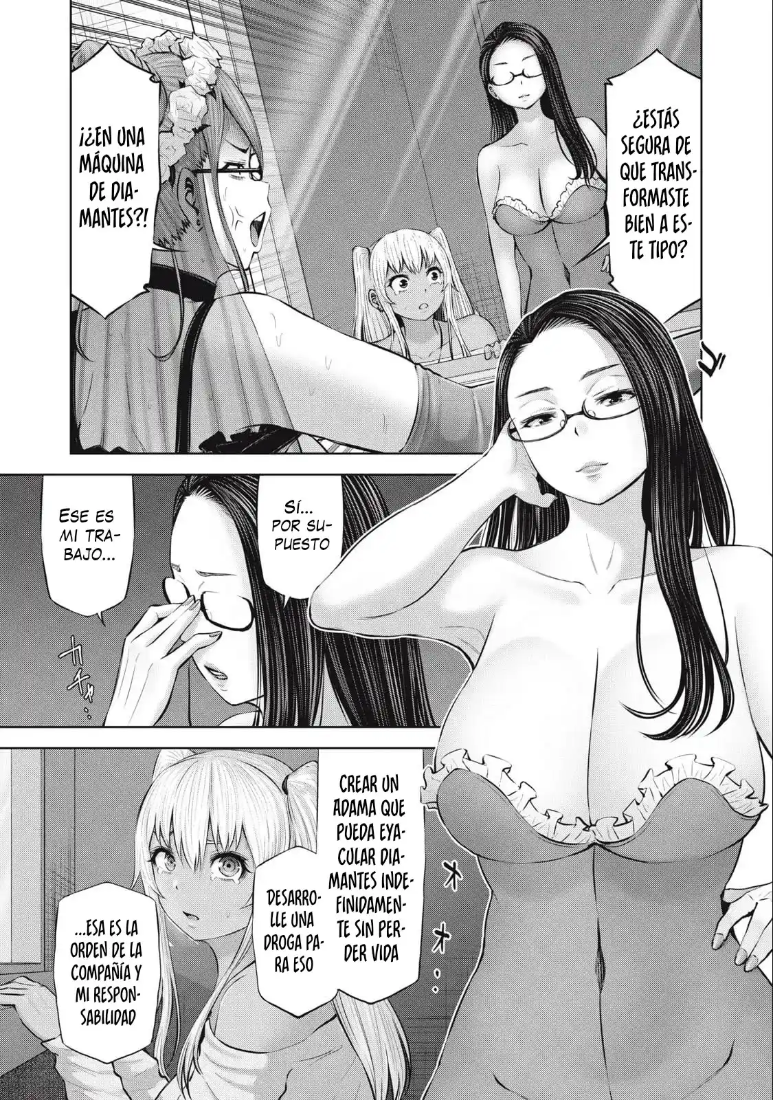 Adamasu no Majotachi capítulo 54 página 28