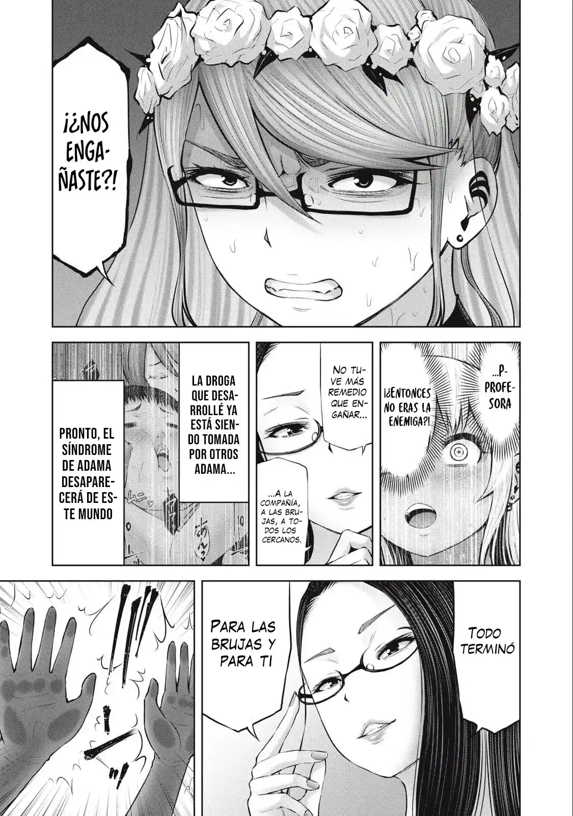 Adamasu no Majotachi capítulo 54 página 32