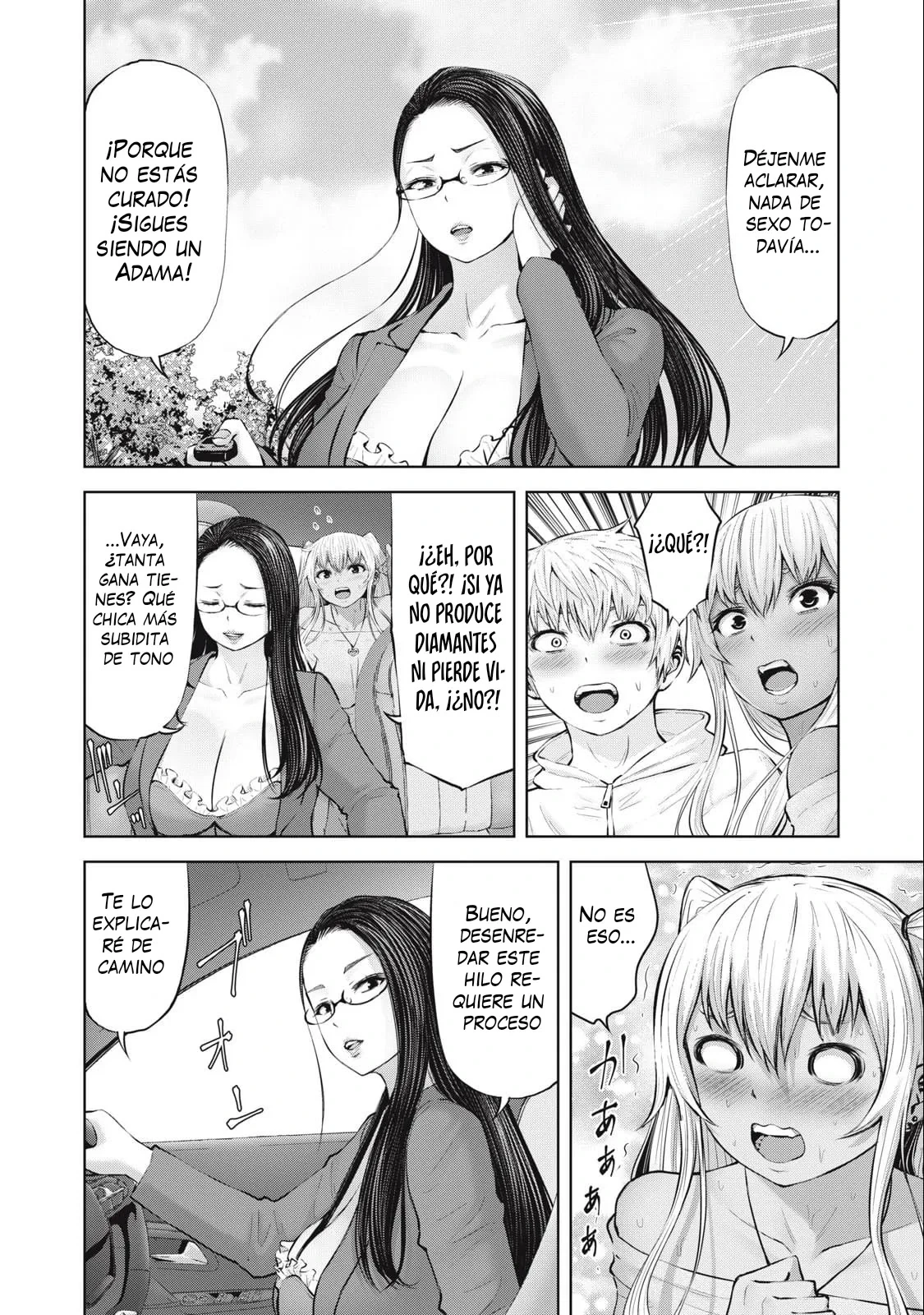 Adamasu no Majotachi capítulo 54 página 55