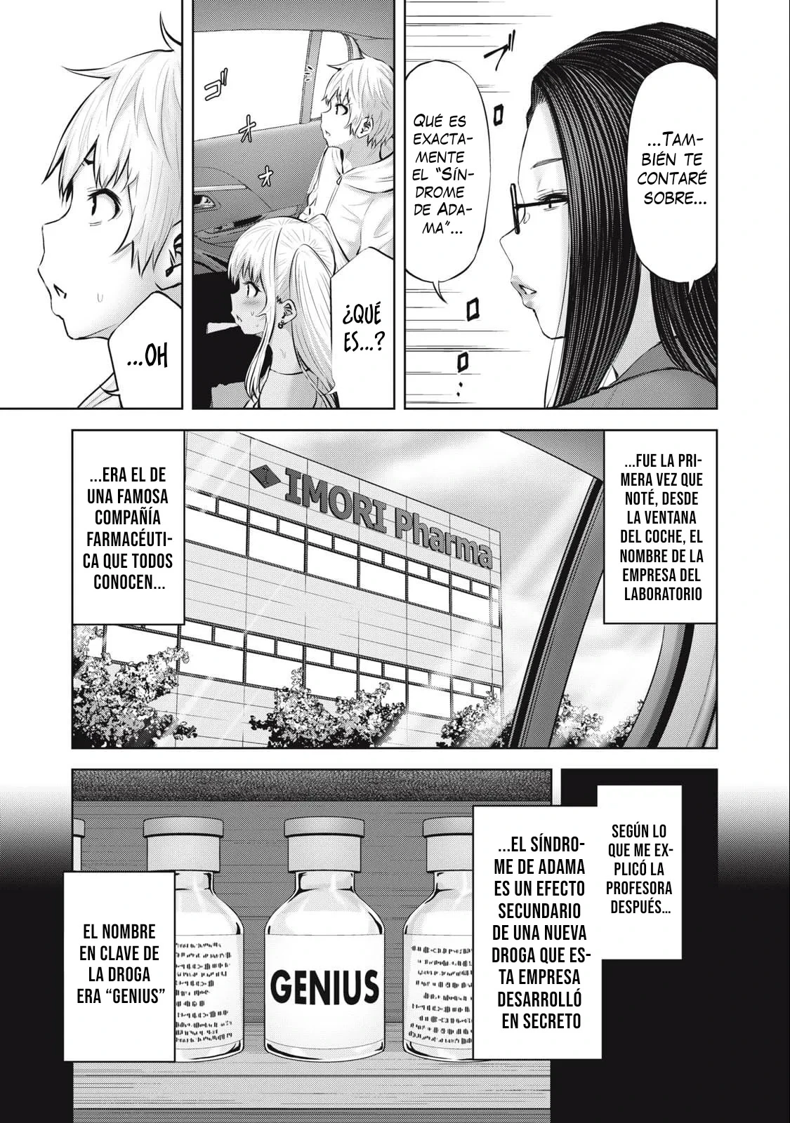Adamasu no Majotachi capítulo 54 página 57