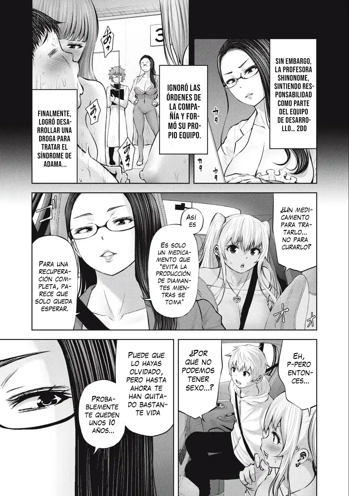 Adamasu no Majotachi capítulo 54 página 60