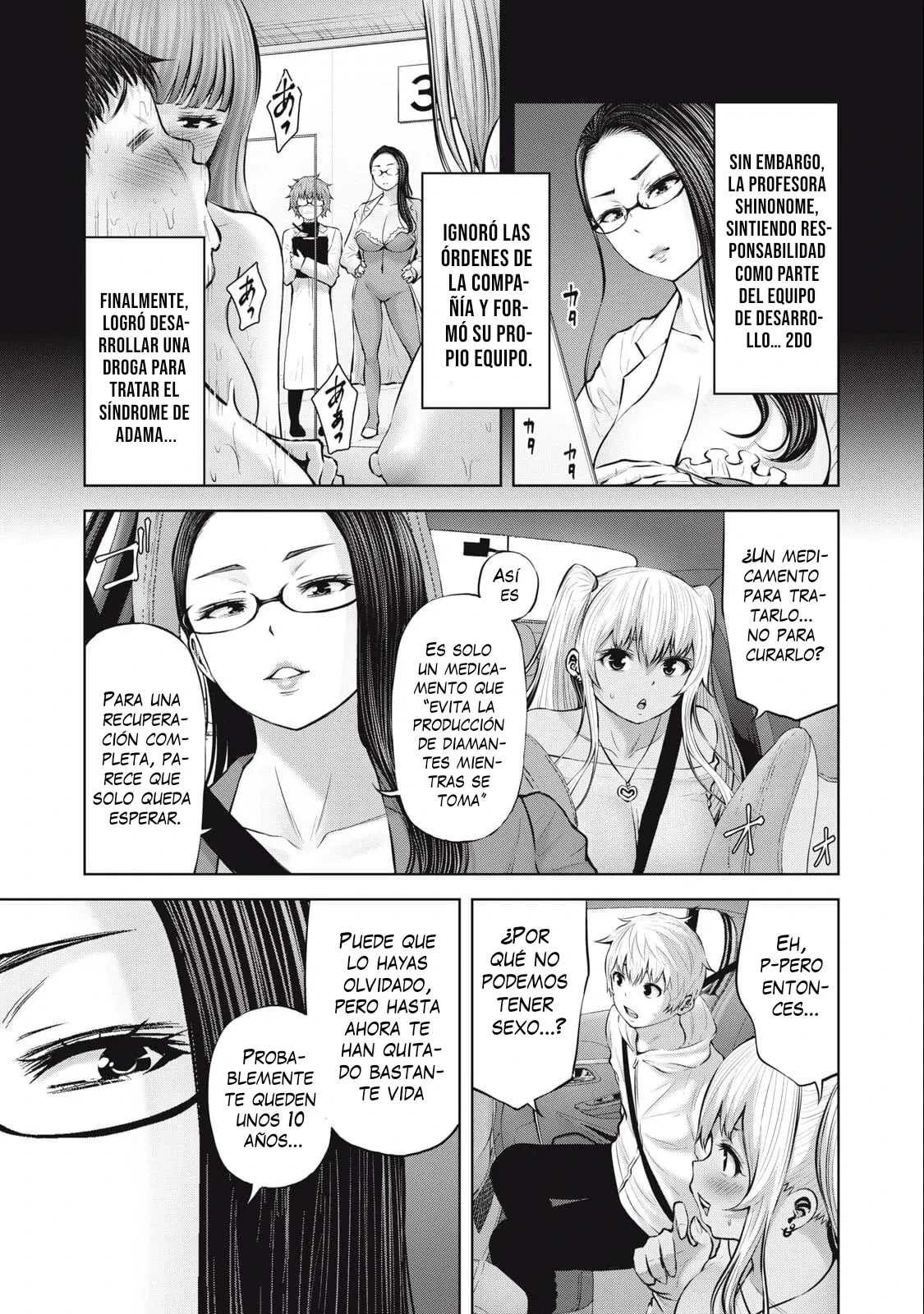 Adamasu no Majotachi capítulo 54 página 61