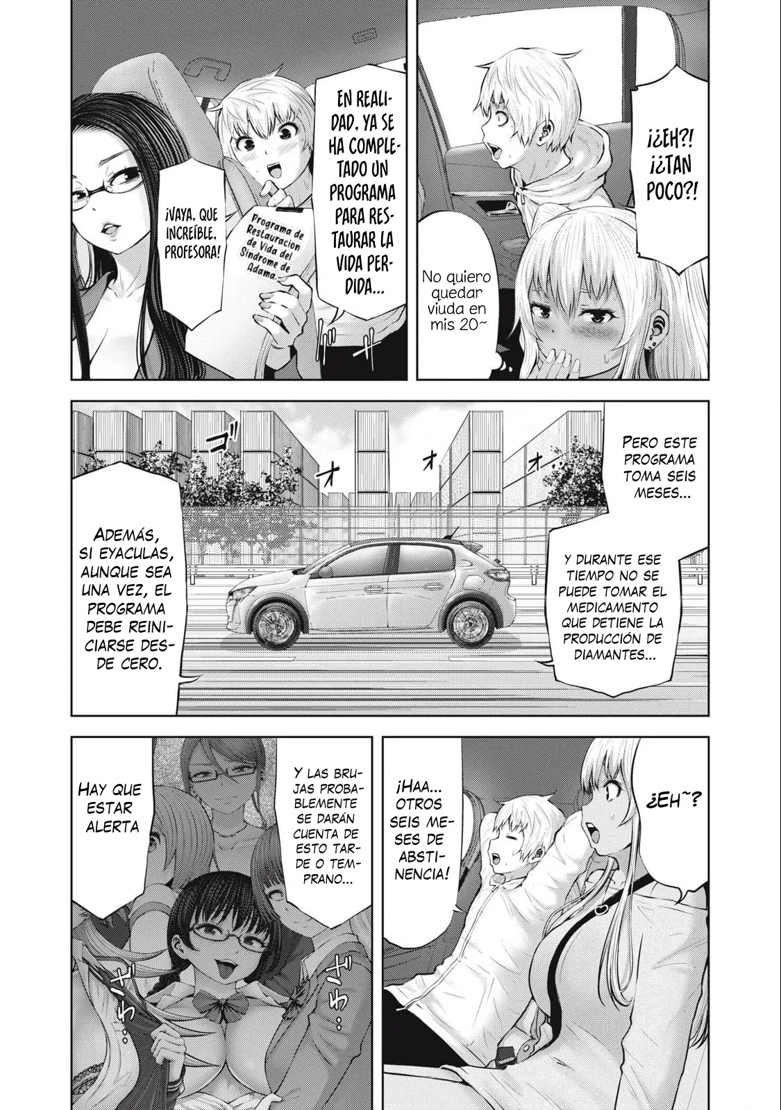 Adamasu no Majotachi capítulo 54 página 63