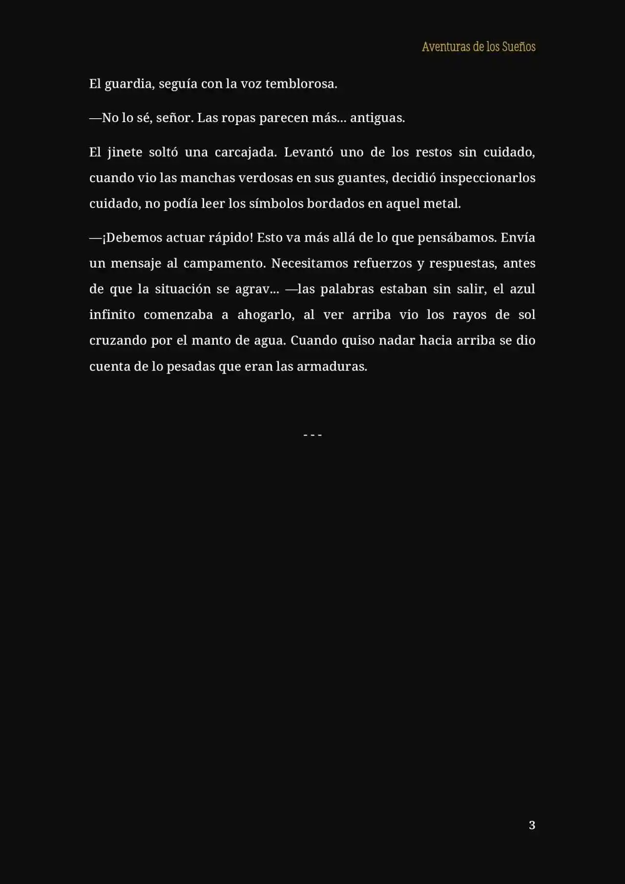 ADES (NL) : Aventuras De Los Sueños (Novela) - Capítulo 10 - Página 4 - LectorTMOo
