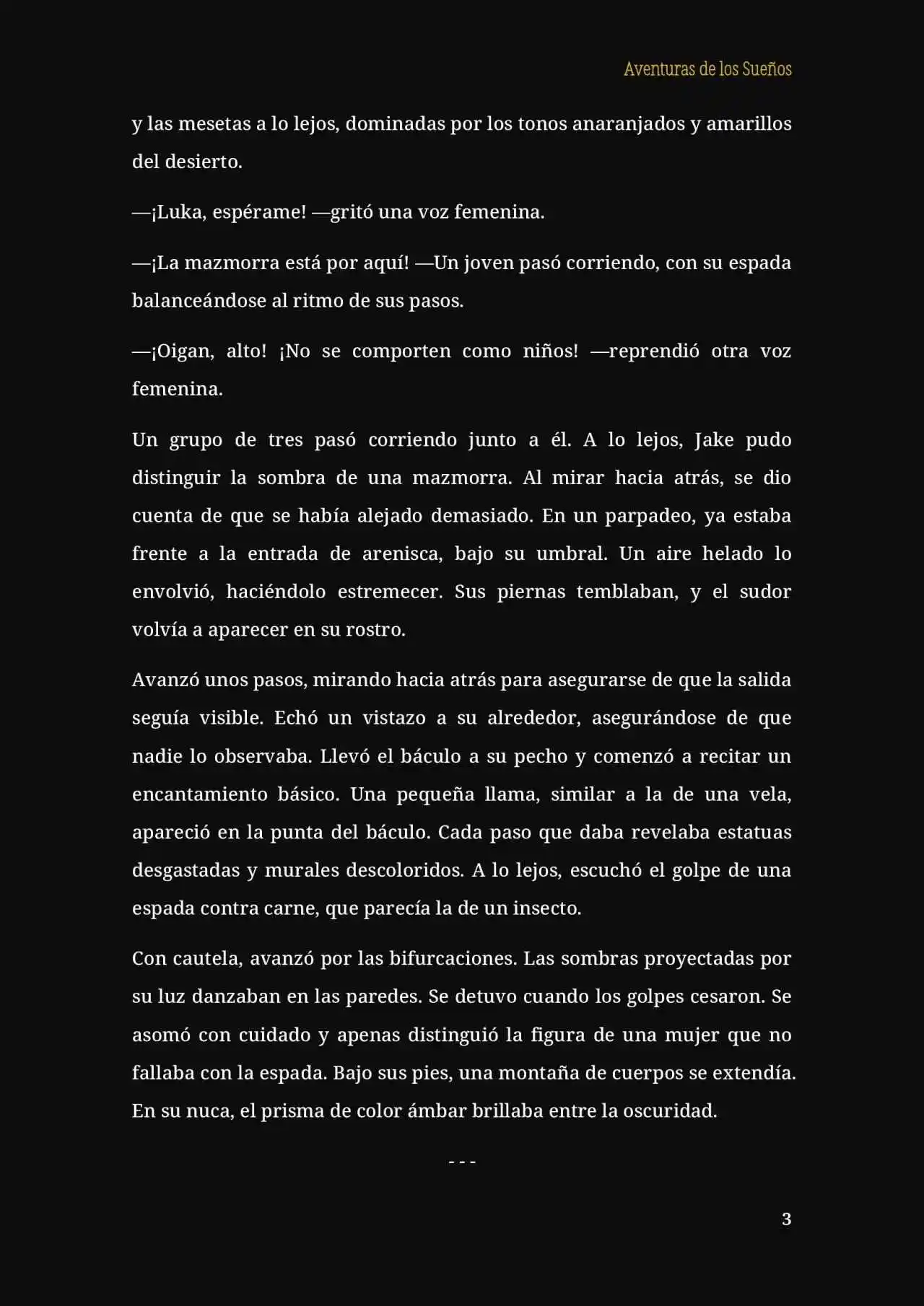 ADES (NL) : Aventuras De Los Sueños (Novela) - Capítulo 5 - Página 4 - LectorTMOo