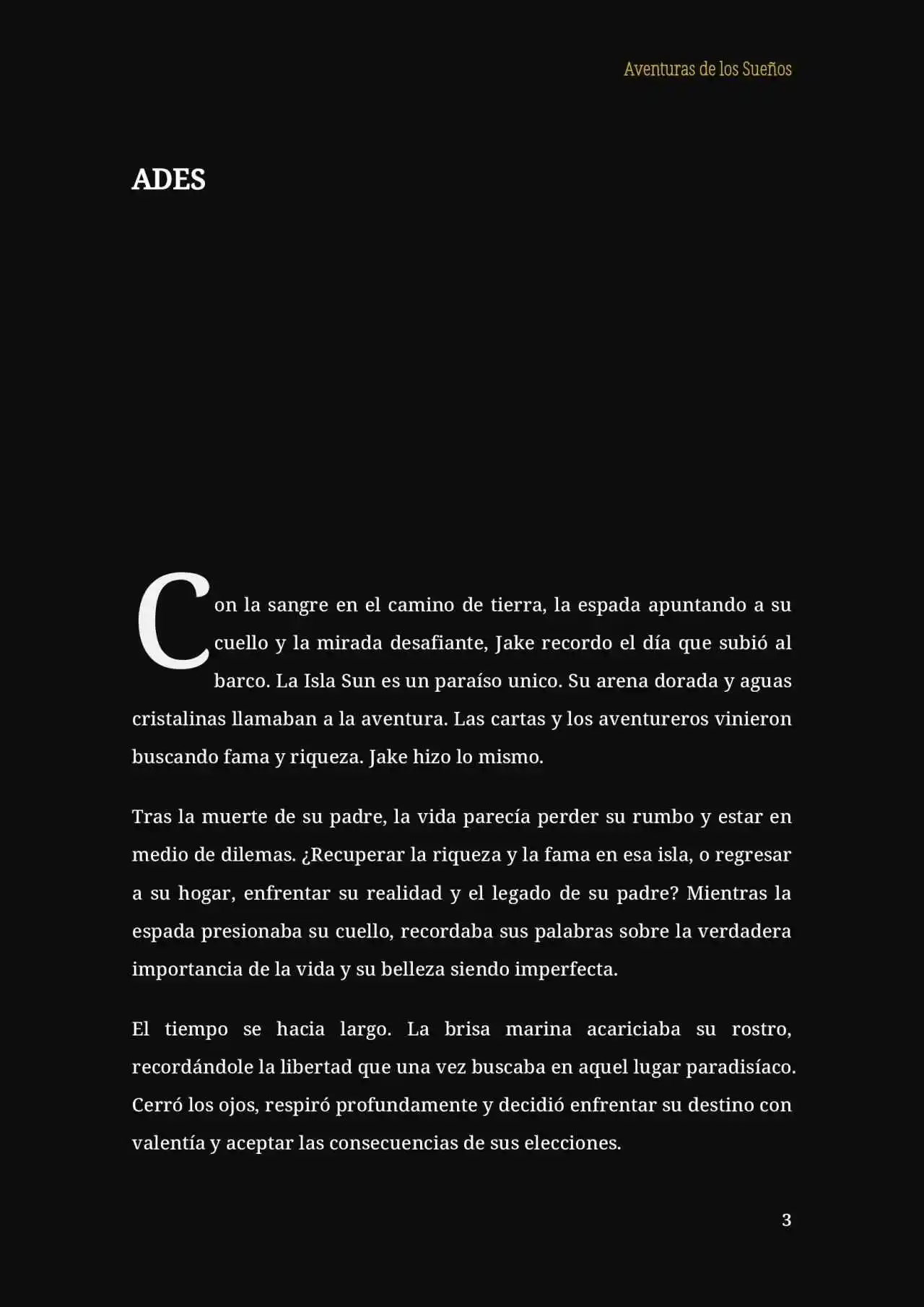 ADES (NL) (Novela) - Capítulo 1 - Página 6 - LectorTMOo