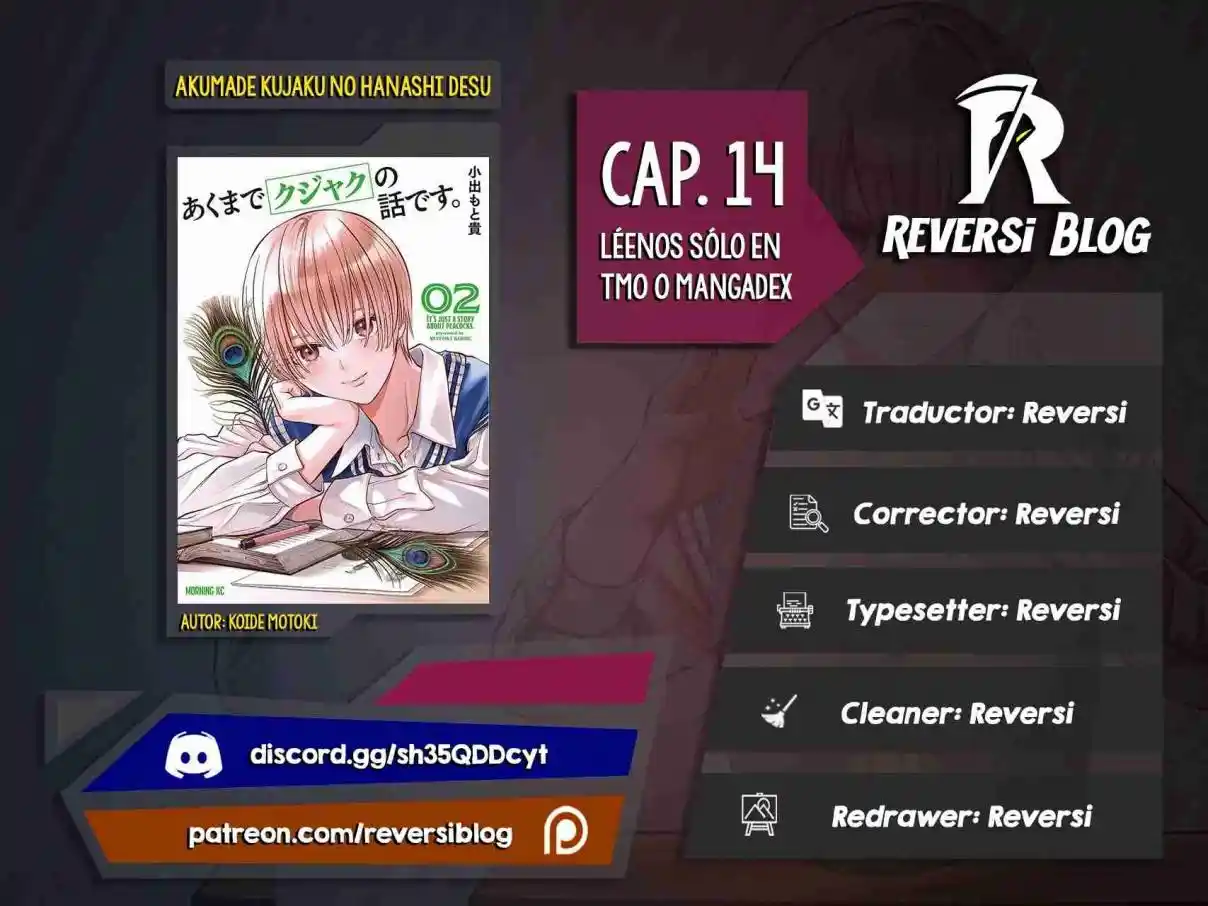 Akumade Kujaku No Hanashi Desu - Capítulo 14 - Página 1 - LectorTMOo