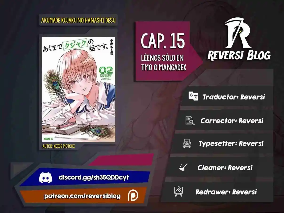 Akumade Kujaku No Hanashi Desu - Capítulo 15 - Página 1 - LectorTMOo