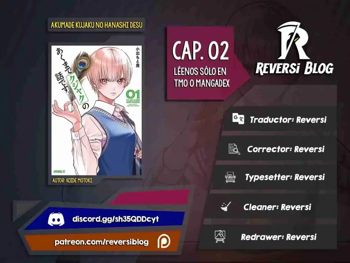 Akumade Kujaku No Hanashi Desu - Capítulo 2 - Página 1 - LectorTMOo
