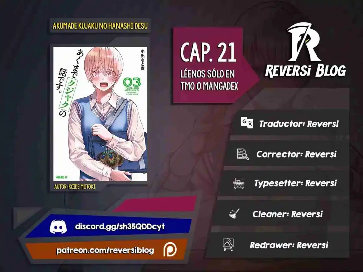 Akumade Kujaku No Hanashi Desu - Capítulo 21 - Página 1 - LectorTMOo