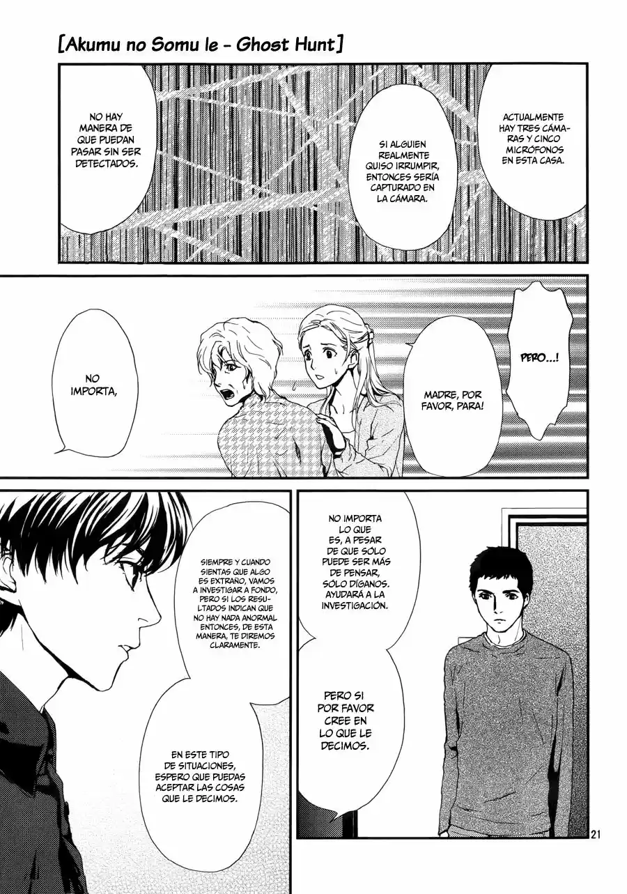 AKUMU NO SUMU IE - GHOST HUNT MANGA - Capítulo 3 - Página 22 - LectorTMOo
