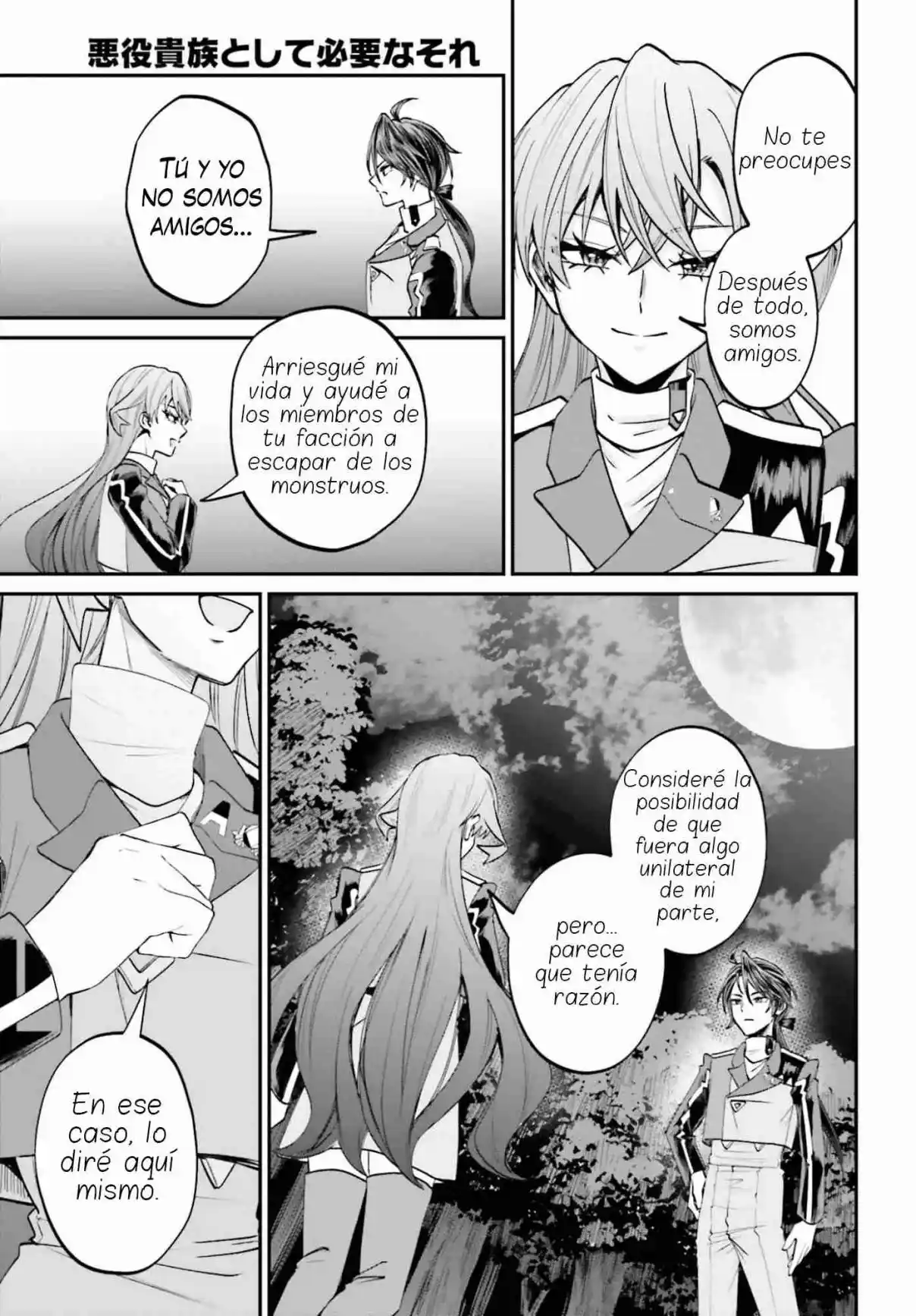 Akuyaku Kizoku to shite Hitsuyou na Sore capítulo 23 página 37