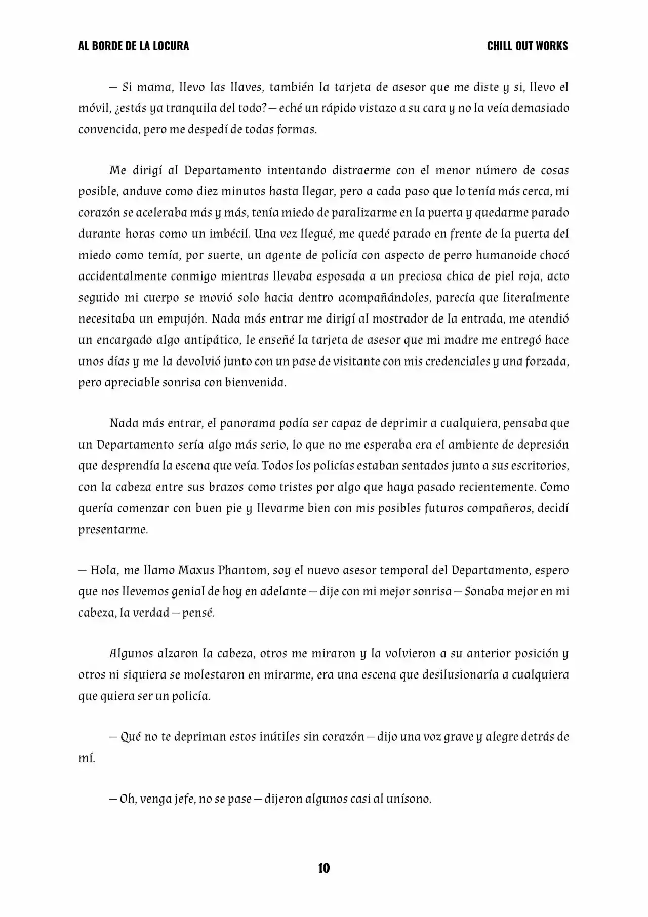 AL BORDE DE LA LOCURA - Twins Of Doom (Novela) - Capítulo 1 - Página 4 - LectorTMOo