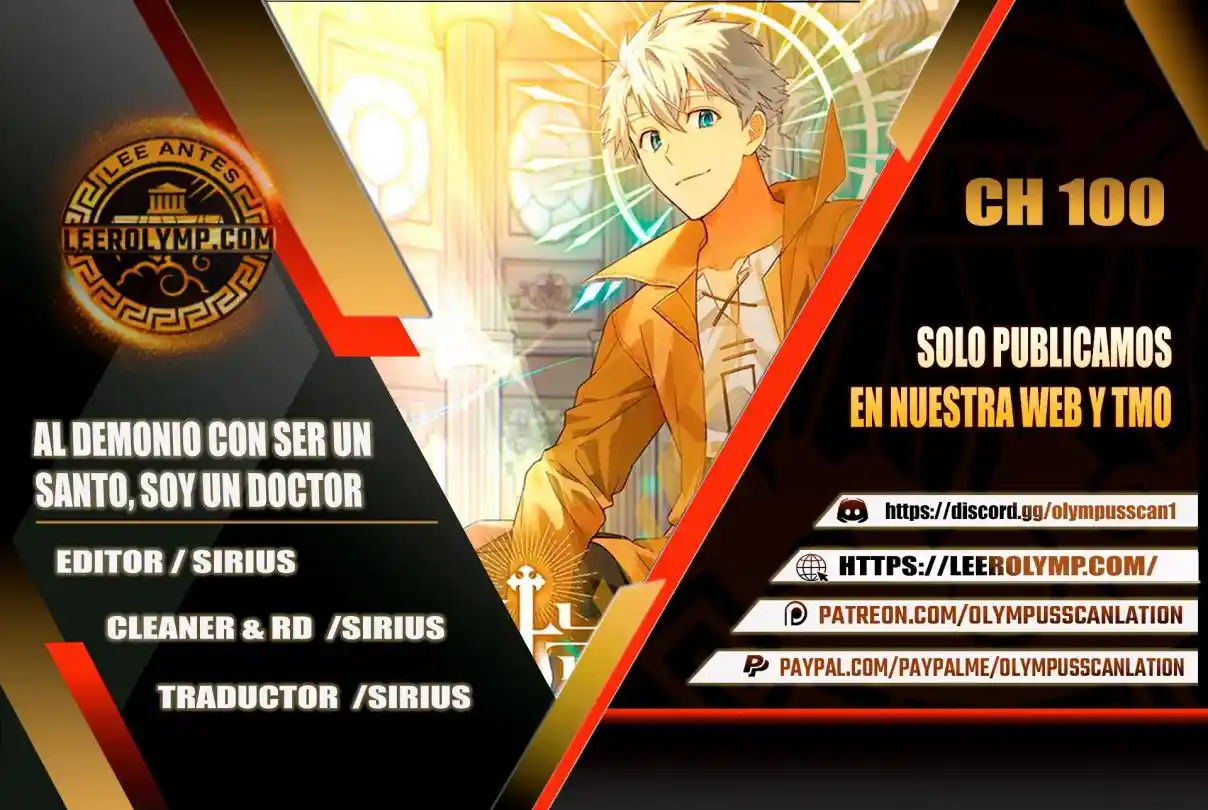 Al Diablo Con Ser Un Santo, Soy Un Médico - Capítulo 100 - Página 1 - LectorTMOo
