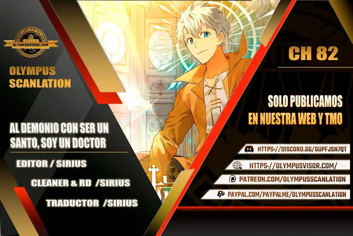 Al Diablo Con Ser Un Santo, Soy Un Médico - Capítulo 82 - Página 1 - LectorTMOo