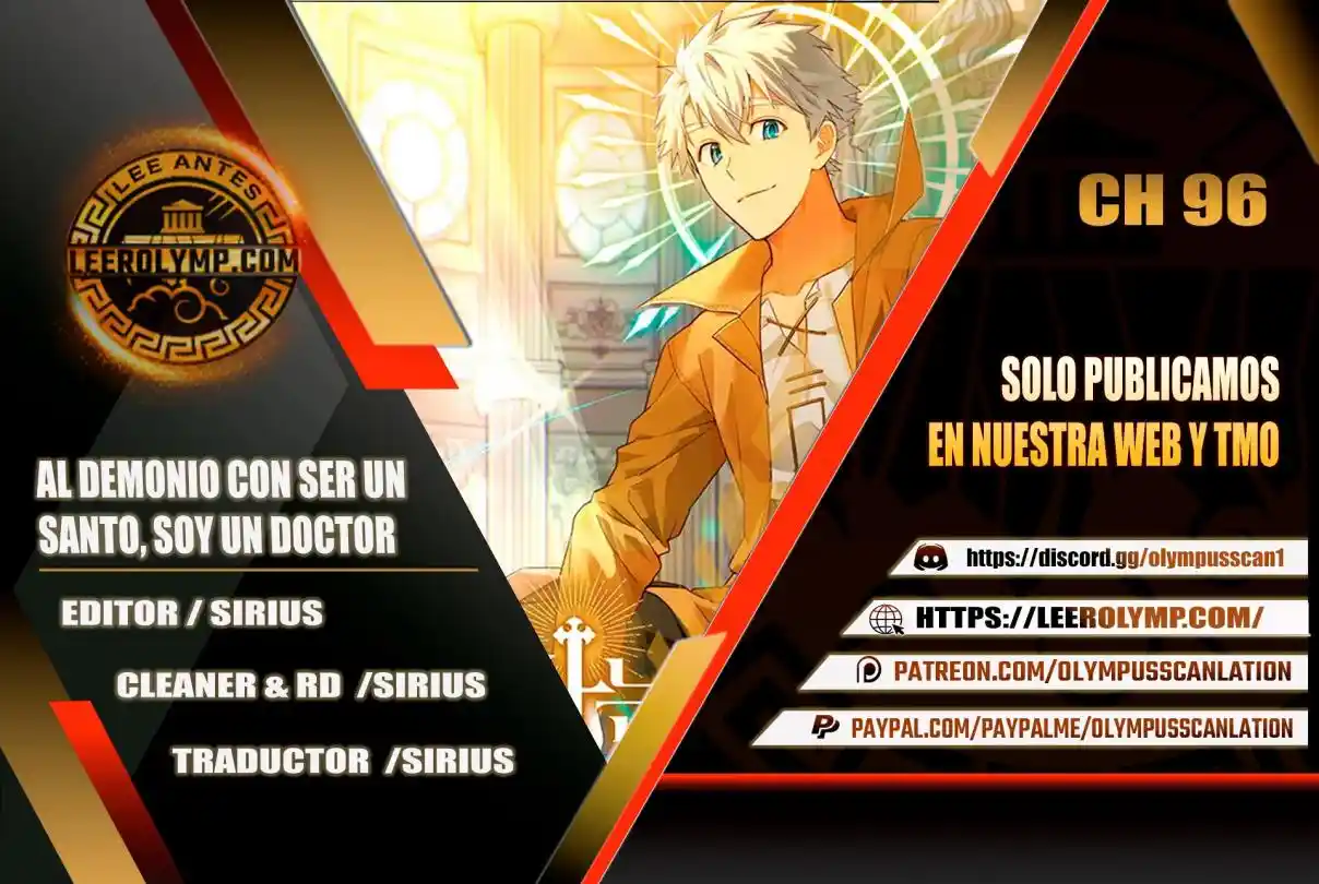 Al Diablo Con Ser Un Santo, Soy Un Médico - Capítulo 96 - Página 1 - LectorTMOo