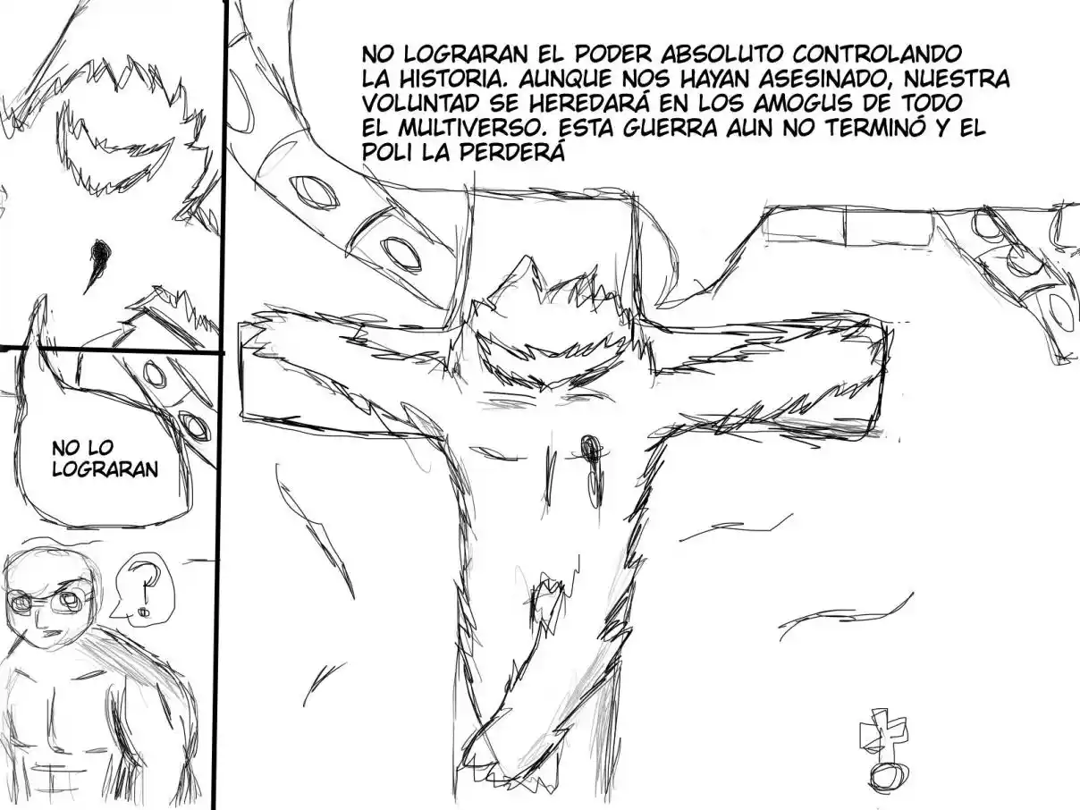 AMOGUS VS POLI SERIES capítulo 2.5 página 8