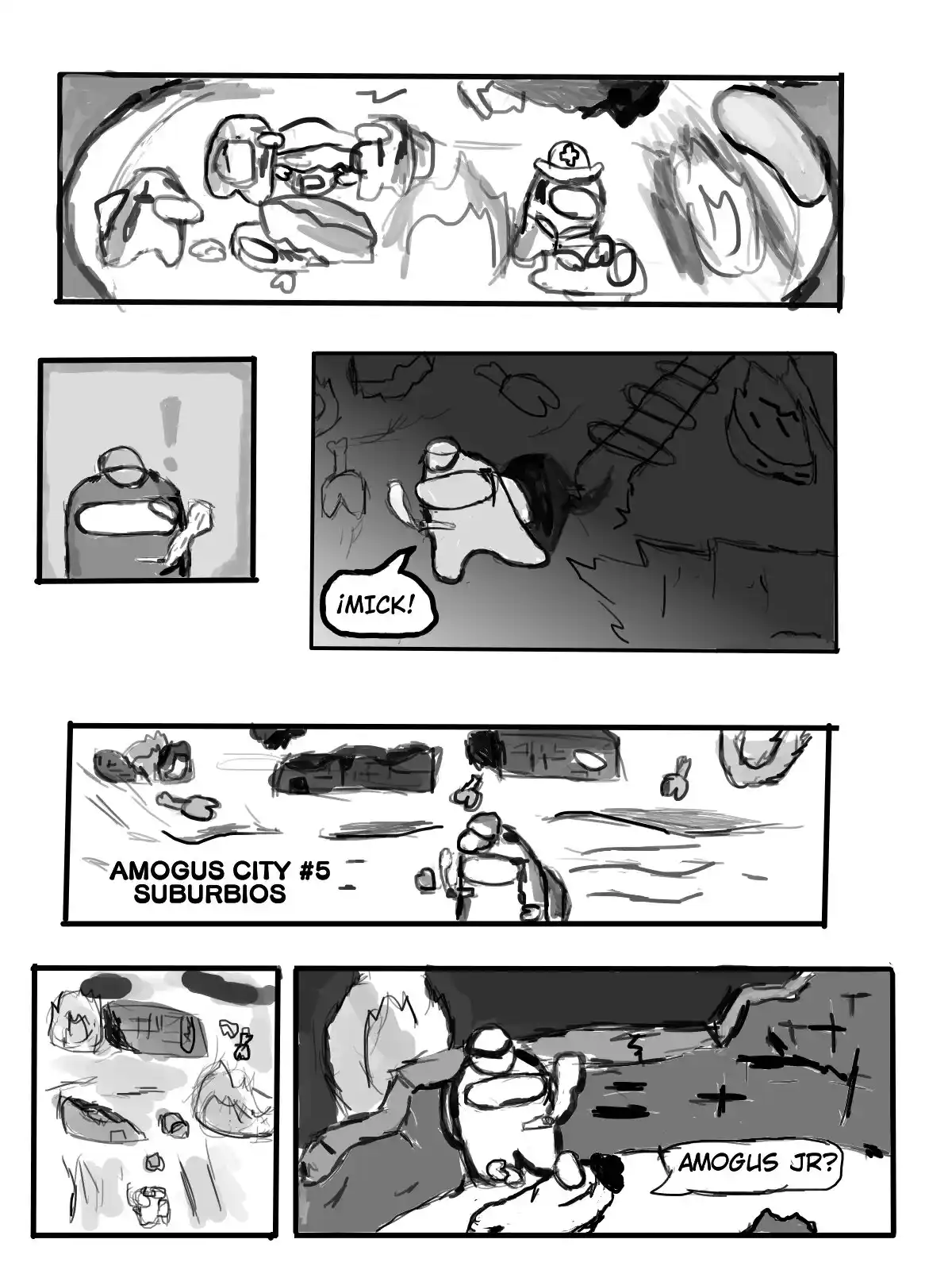 AMOGUS VS POLI SERIES - Capítulo 3 - Página 12 - LectorTMOo