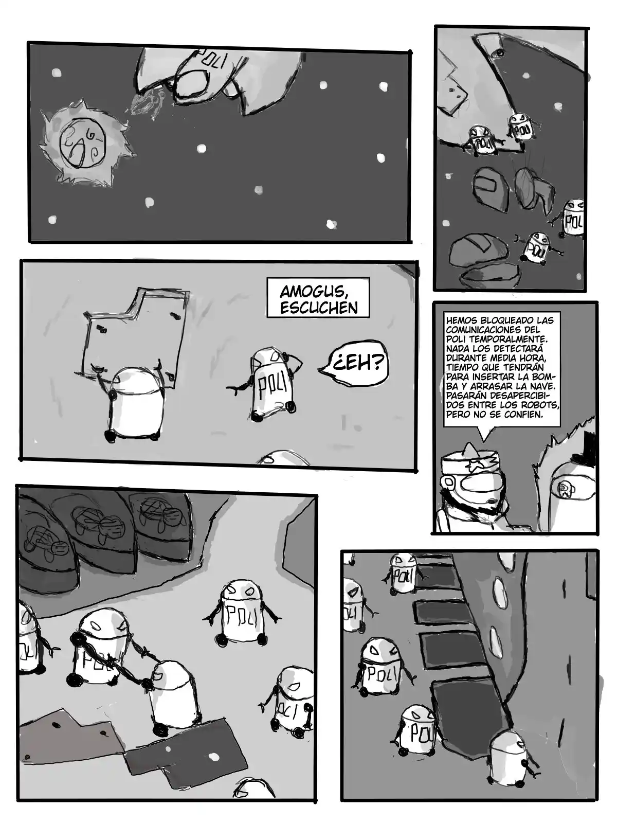 AMOGUS VS POLI SERIES - Capítulo 4 - Página 7 - LectorTMOo