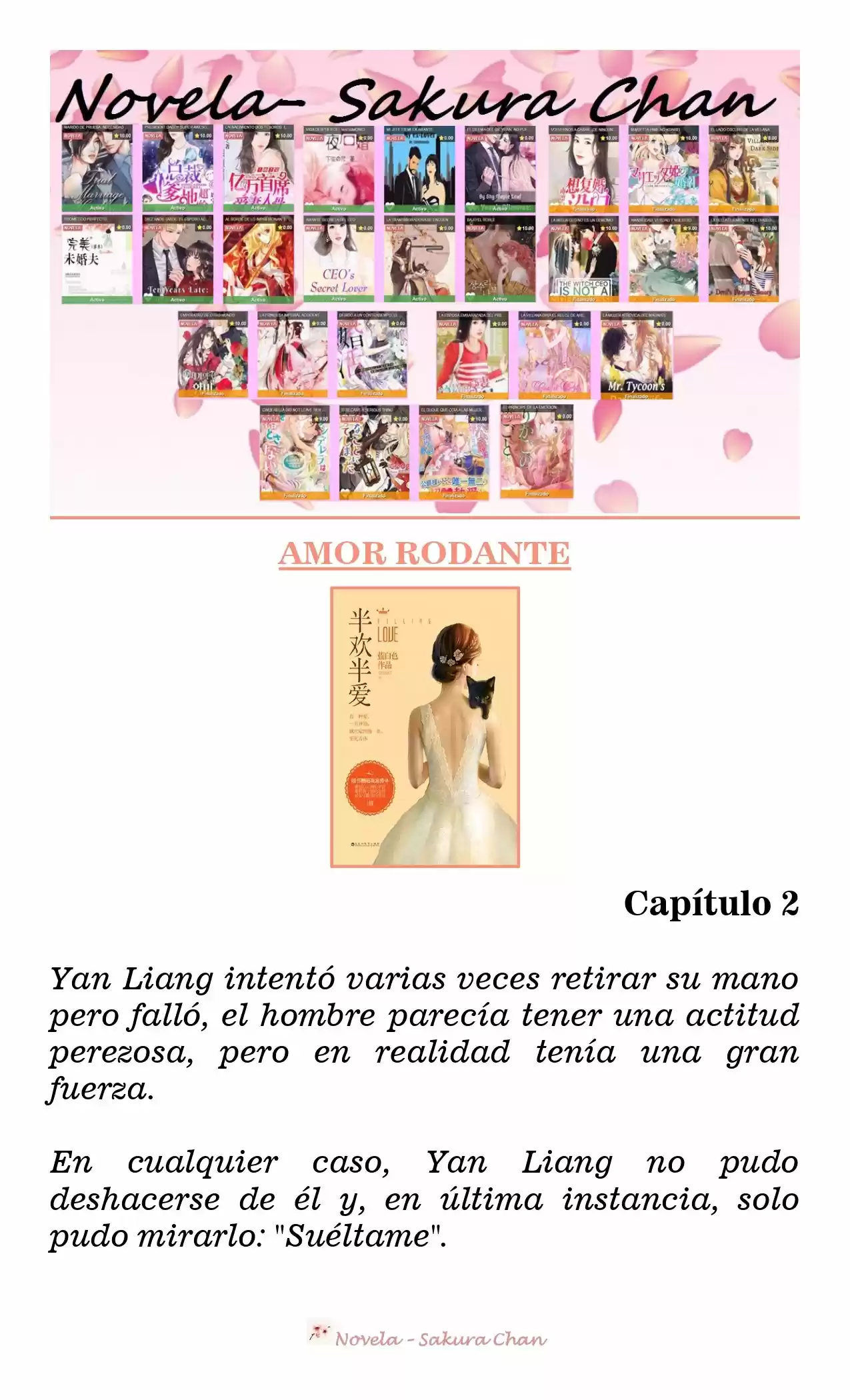 AMOR RODANTE (Novela) - Capítulo 2 - Página 1 - LectorTMOo
