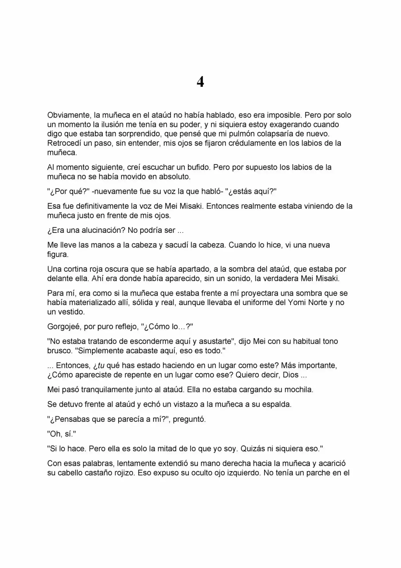 ANOTHER (Novela) - Capítulo 4 - Página 9 - LectorTMOo