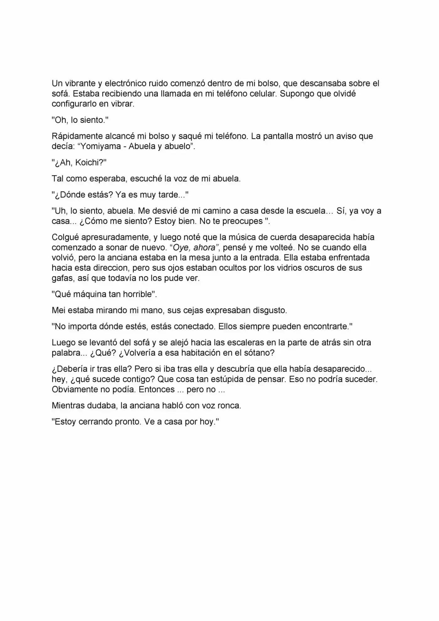 ANOTHER (Novela) - Capítulo 4 - Página 19 - LectorTMOo