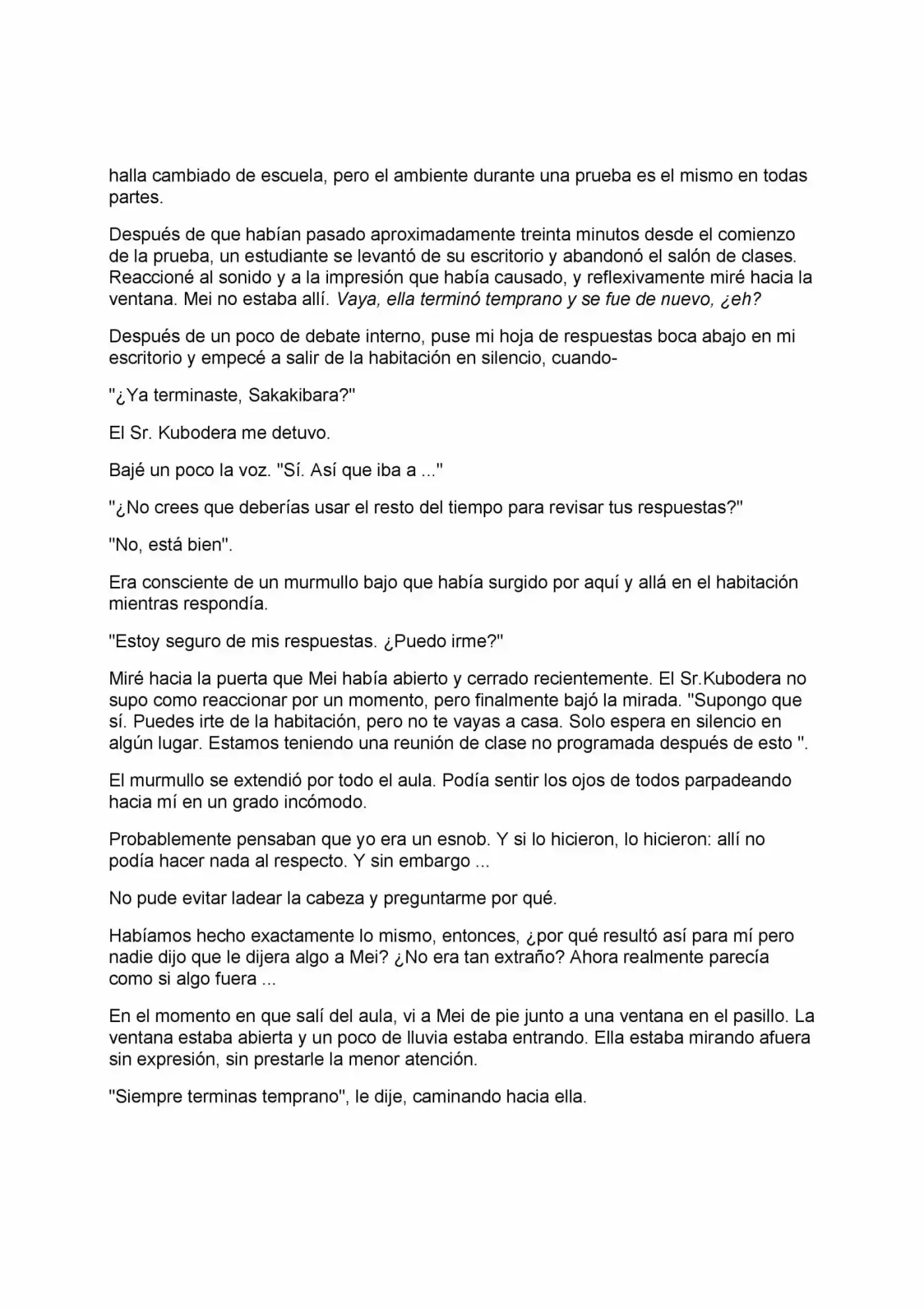 ANOTHER (Novela) - Capítulo 5 - Página 16 - LectorTMOo
