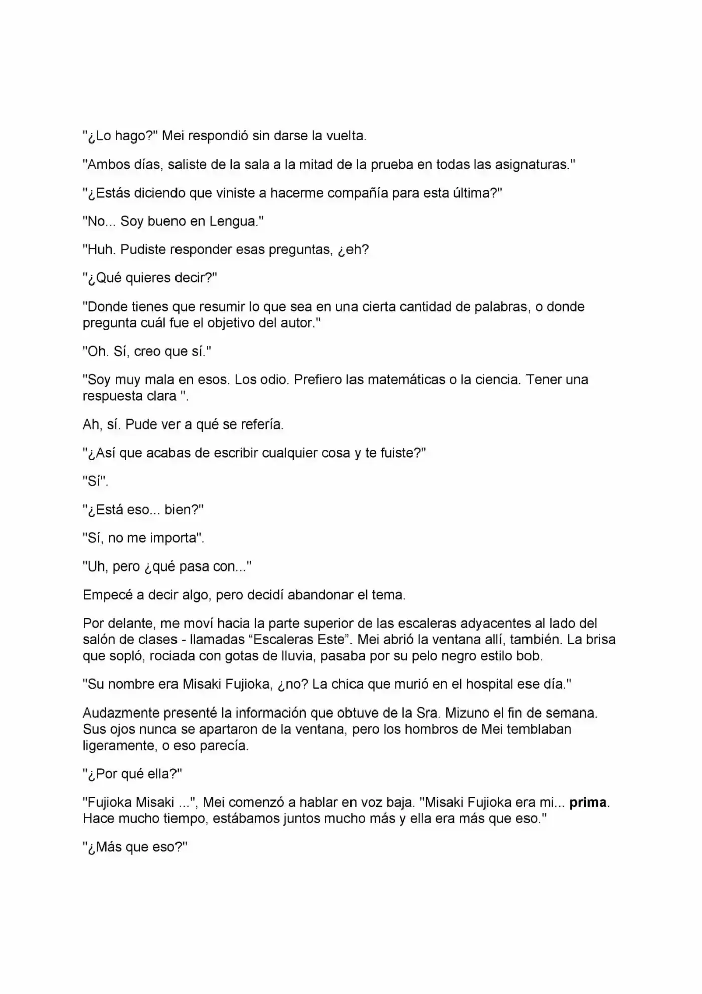 ANOTHER (Novela) - Capítulo 5 - Página 17 - LectorTMOo