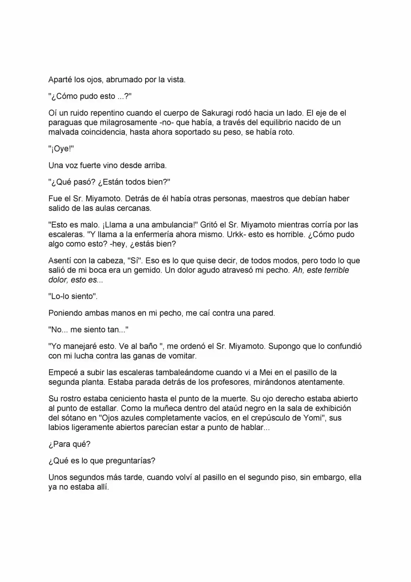 ANOTHER (Novela) - Capítulo 5 - Página 22 - LectorTMOo