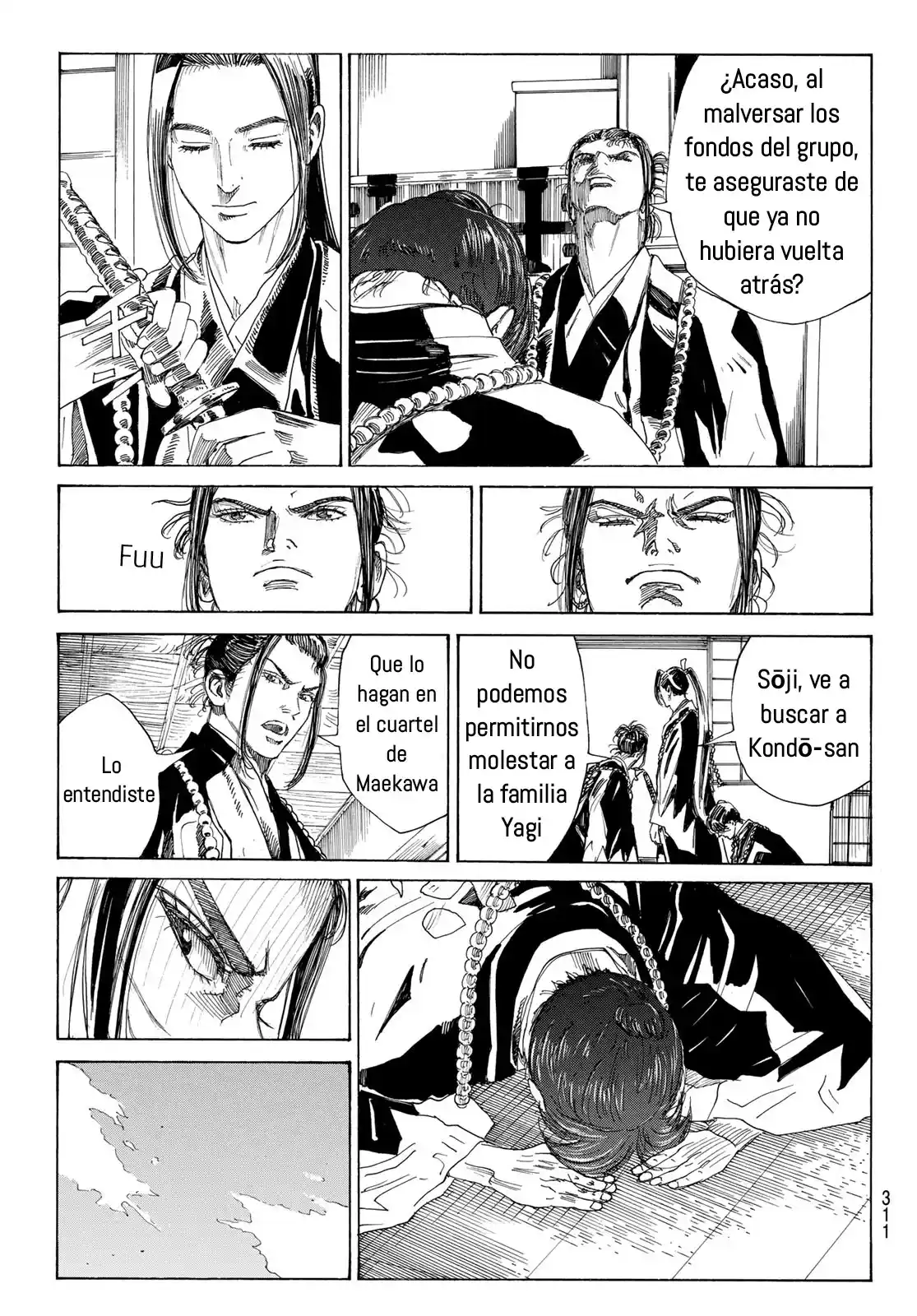 Ao No Miburo —Shinsengumi Hen— - Capítulo 13 - Página 7 - LectorTMOo