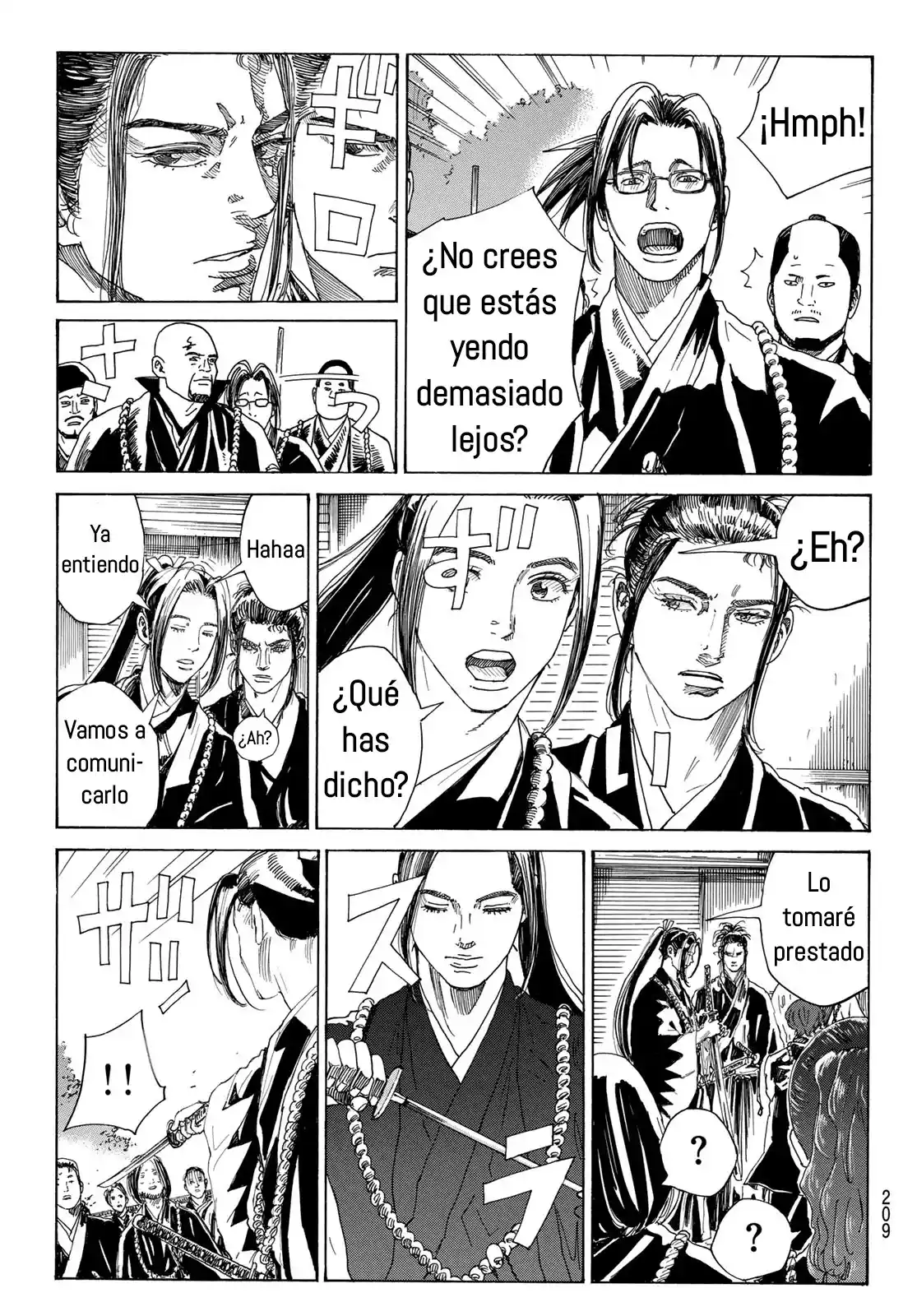 Ao No Miburo —Shinsengumi Hen— - Capítulo 14 - Página 5 - LectorTMOo