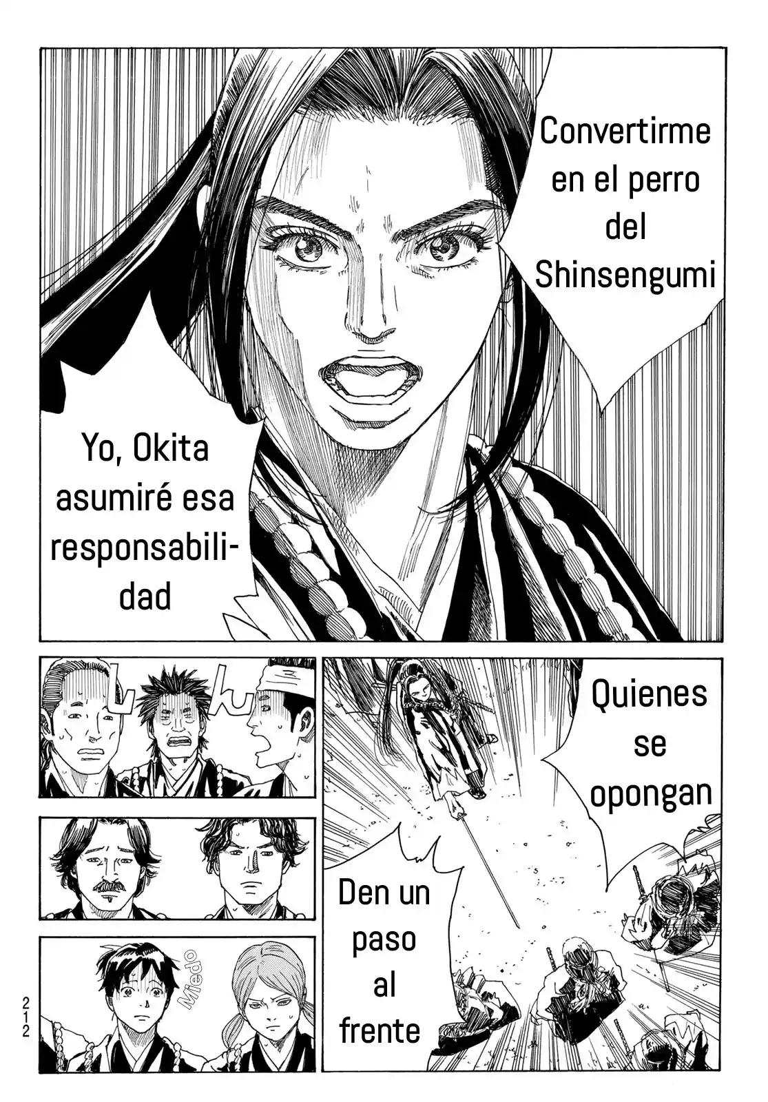 Ao No Miburo —Shinsengumi Hen— - Capítulo 14 - Página 8 - LectorTMOo