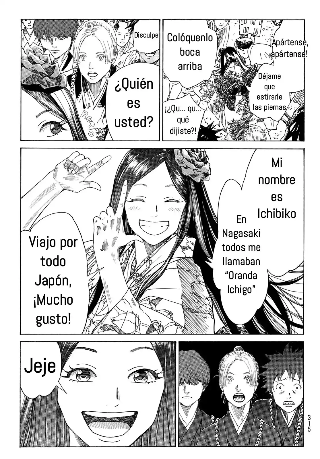 Ao No Miburo —Shinsengumi Hen— - Capítulo 15 - Página 5 - LectorTMOo