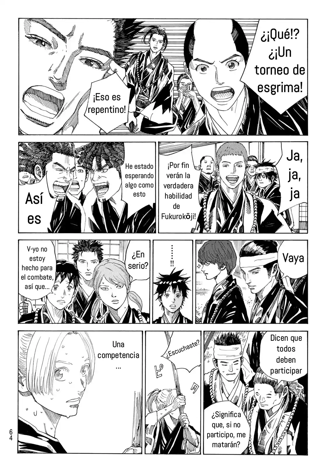 Ao No Miburo —Shinsengumi Hen— - Capítulo 4 - Página 6 - LectorTMOo