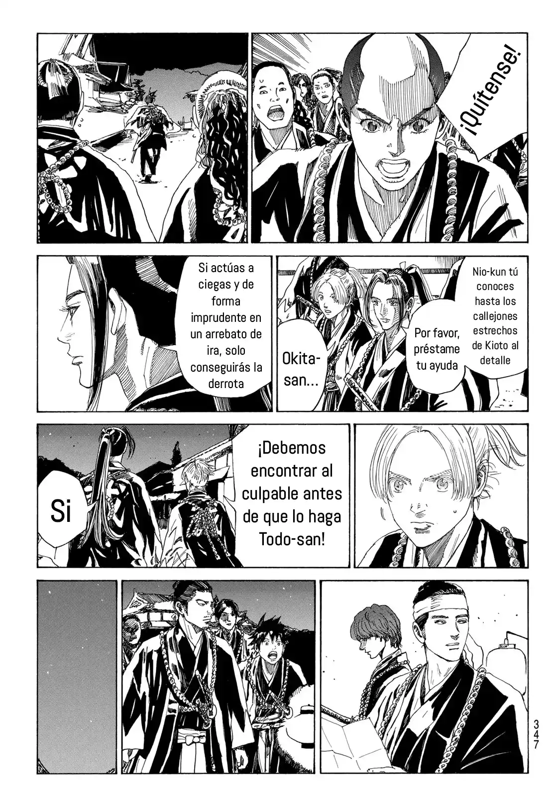 Ao No Miburo —Shinsengumi Hen— - Capítulo 8 - Página 7 - LectorTMOo